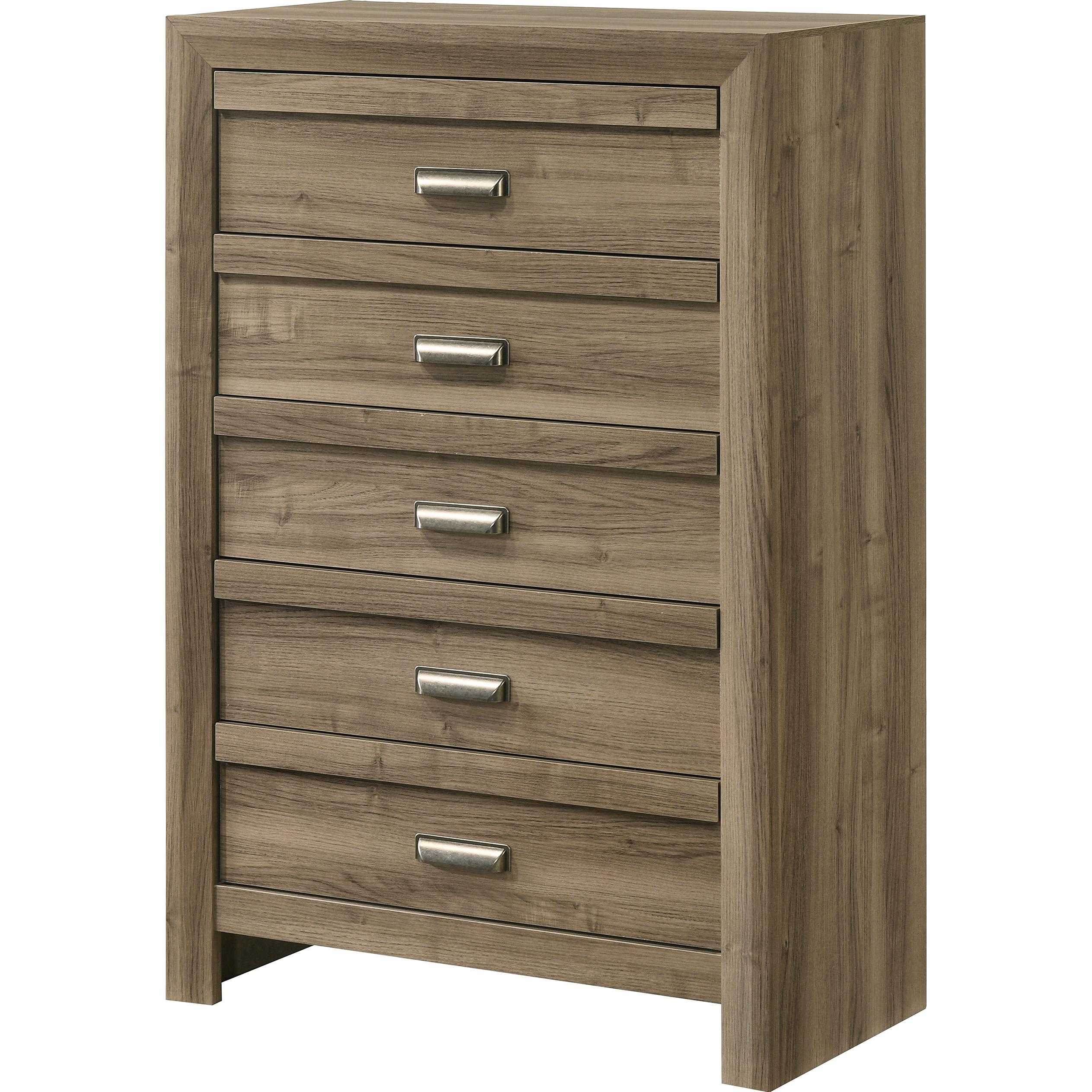 Crown Mark Valor B9332-4 Chest - Light Brown - Image 1
