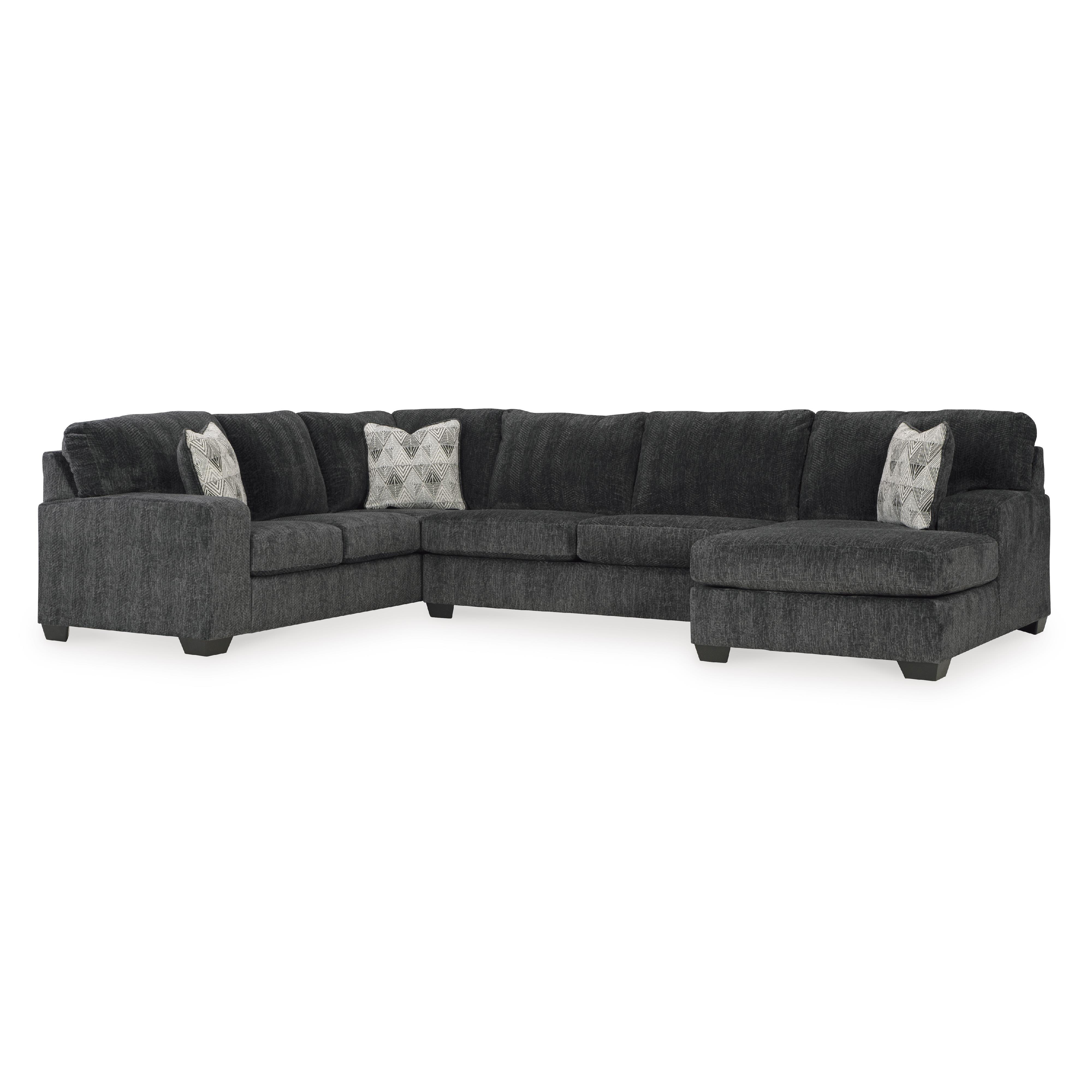Signature Design by Ashley Hollyview Fabric 3 pc Sectional 1520566/1520534/1520517 - Image 1