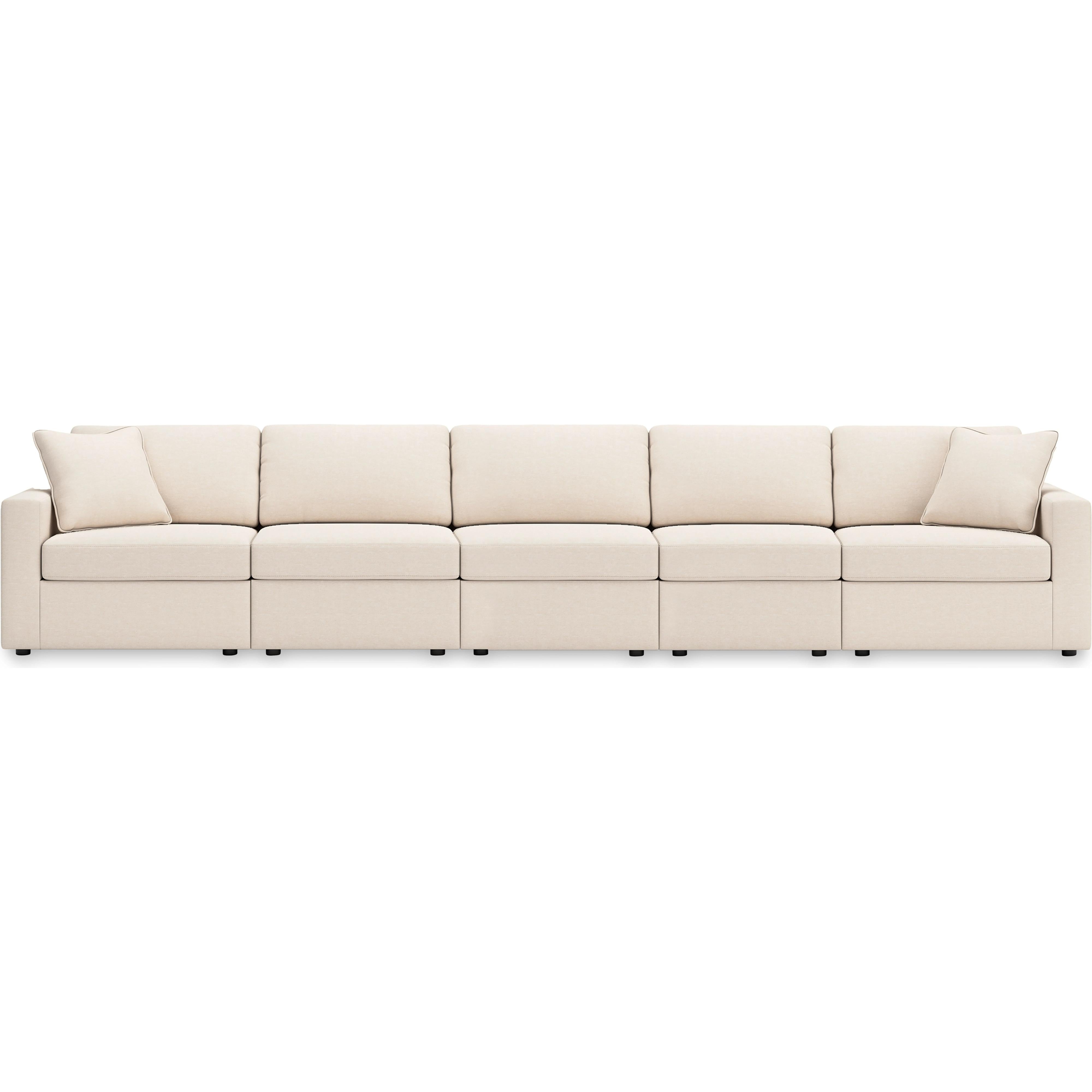 Signature Design by Ashley Modmax Fabric 5 pc Sectional 9210364/9210346/9210346/9210346/9210365 - Image 1
