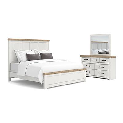 Benchcraft Savonport 7-Drawer Dresser with Mirror B4615-31/B4615-36 - Image 2