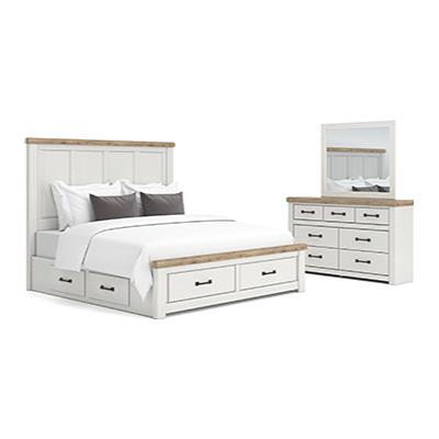 Benchcraft Savonport 7-Drawer Dresser with Mirror B4615-31/B4615-36 - Image 3