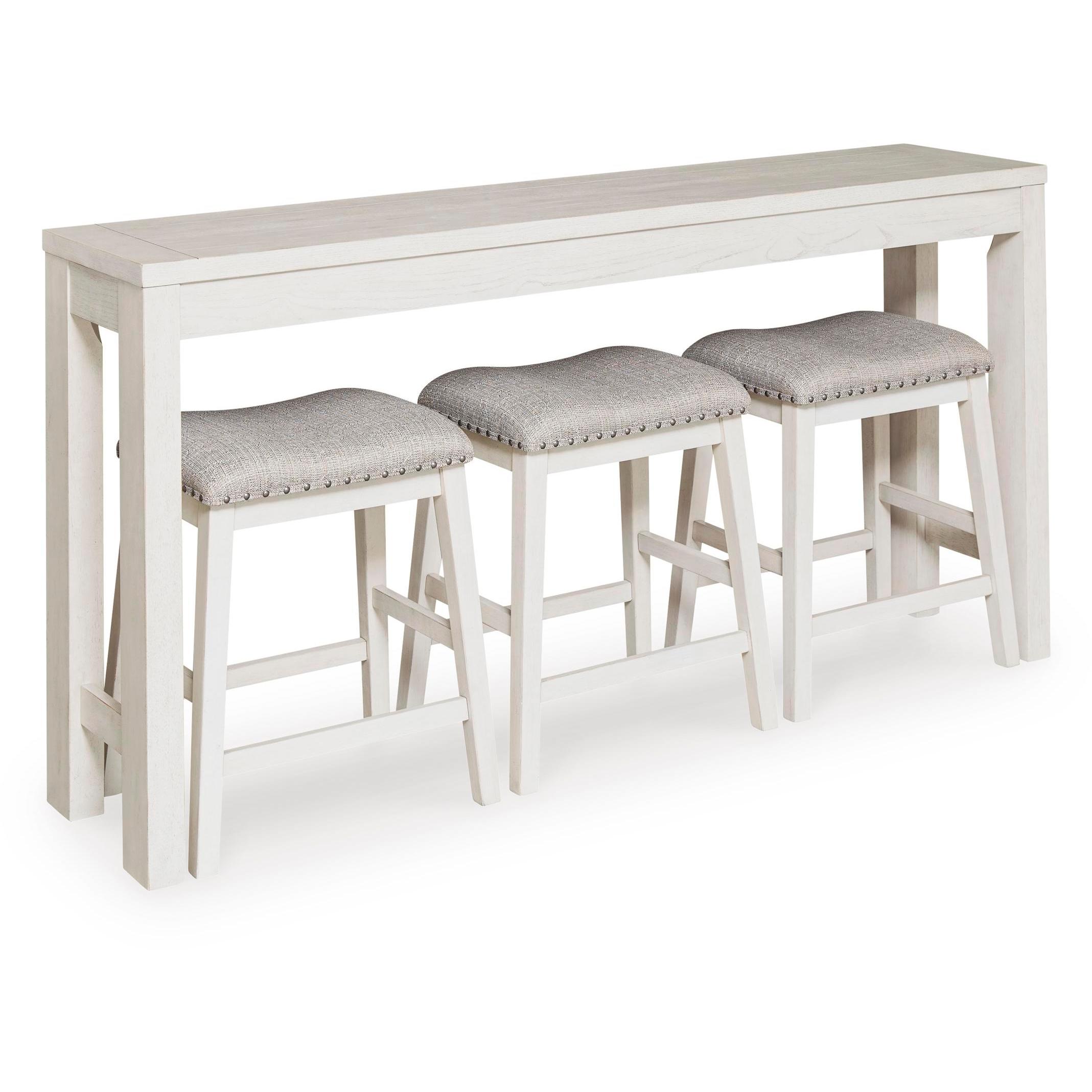 Signature Design by Ashley Robbinsdale 4 pc Counter Height Dinette D642-113 - Image 1