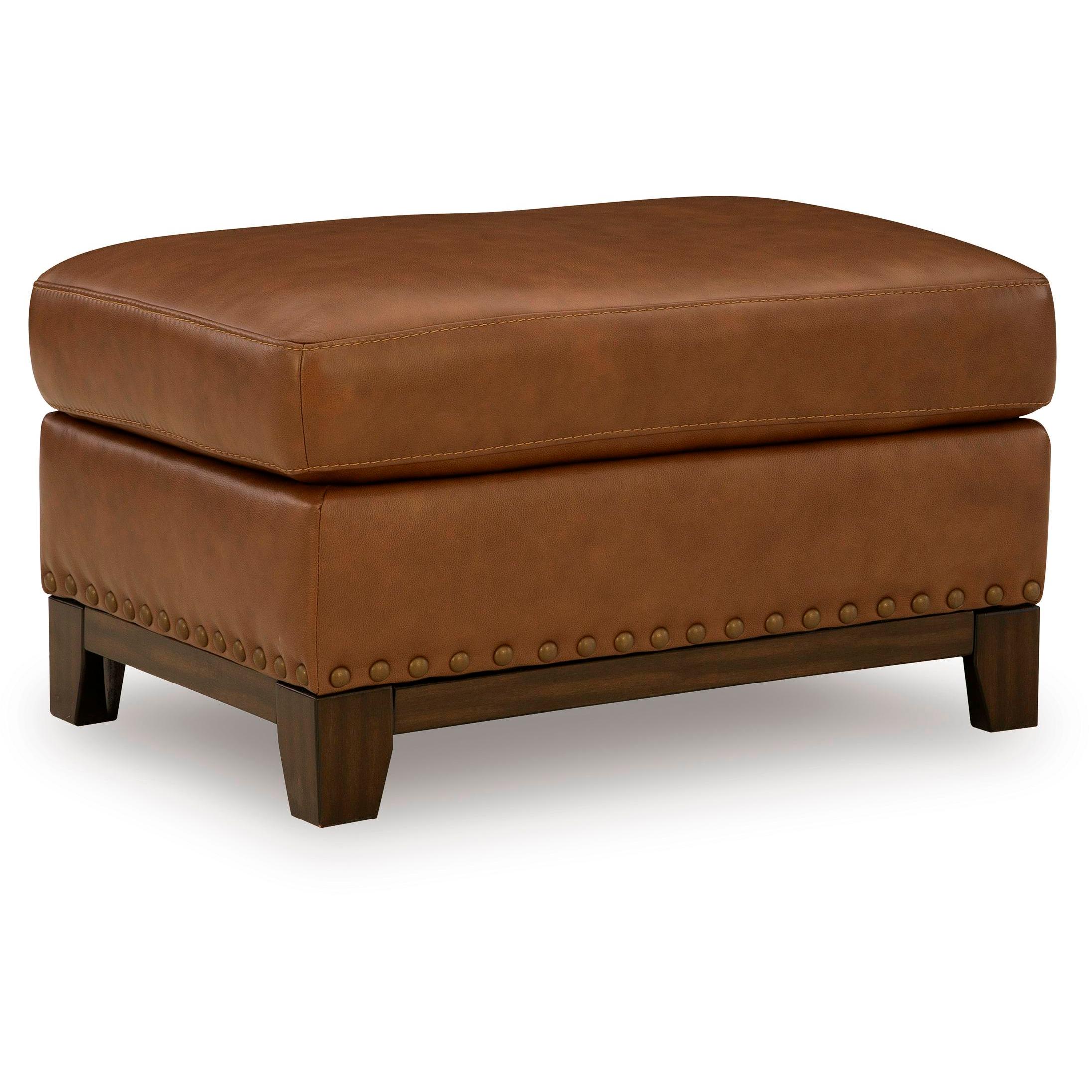 Signature Design by Ashley Saonara Leather Match Ottoman PC7310914