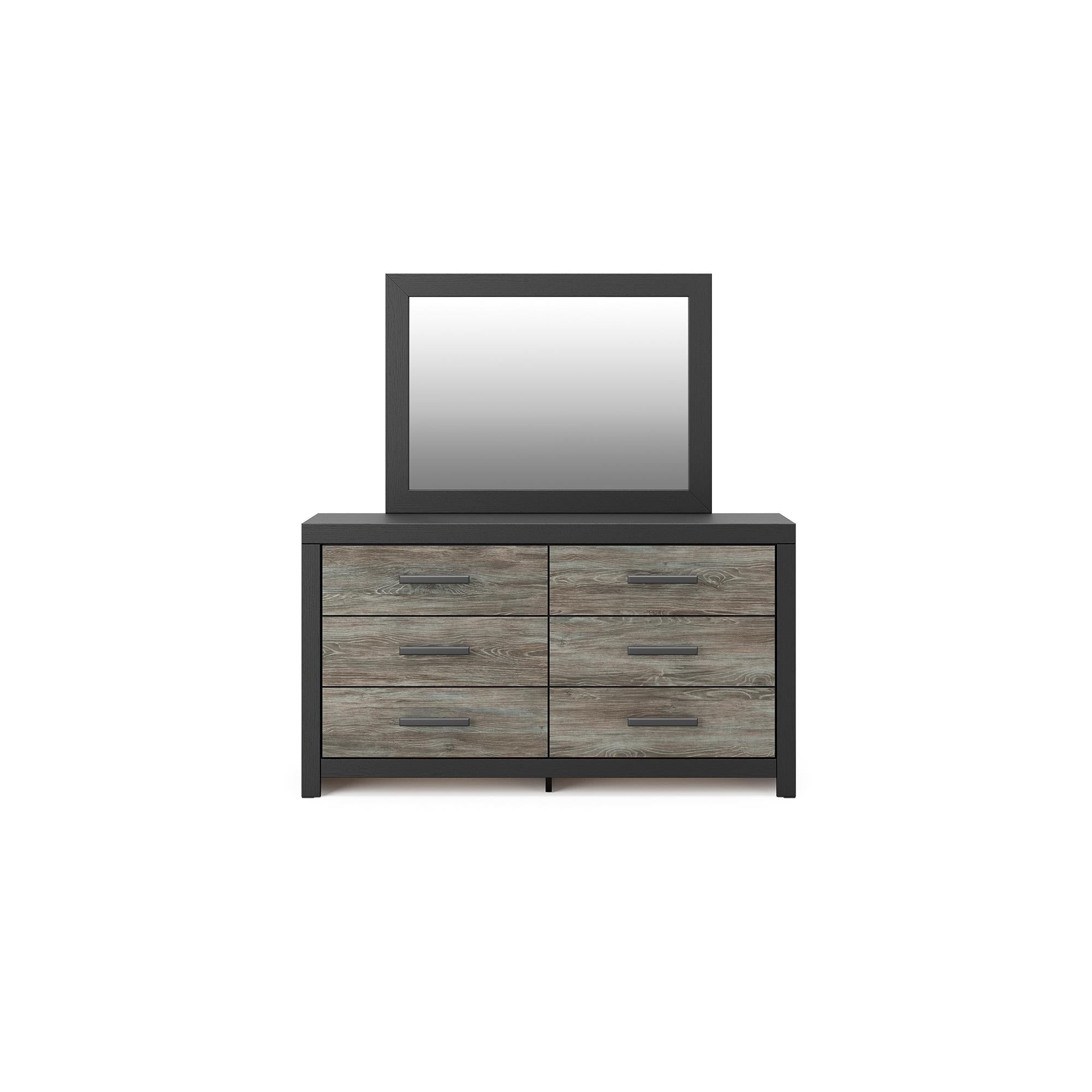 Signature Design by Ashley Broachmyn 6-Drawer Dresser with Mirror PCB1118-31/PCB1118-36 - Image 3