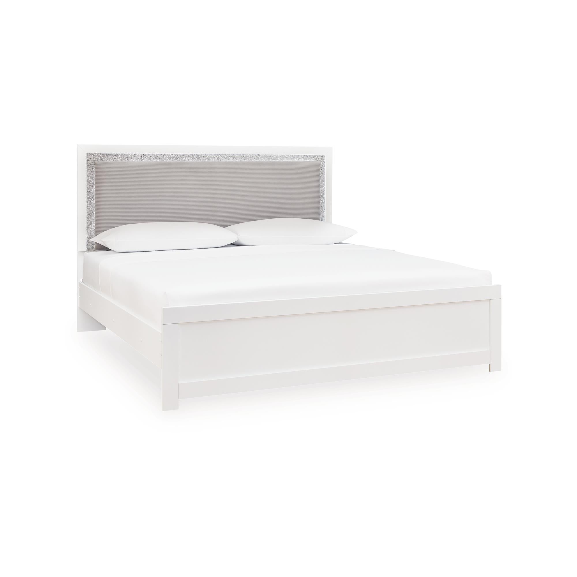 Signature Design by Ashley Maeling King Upholstered Panel Bed PCB1119-56/PCB1119-58/PCB1119-97 - Image 1