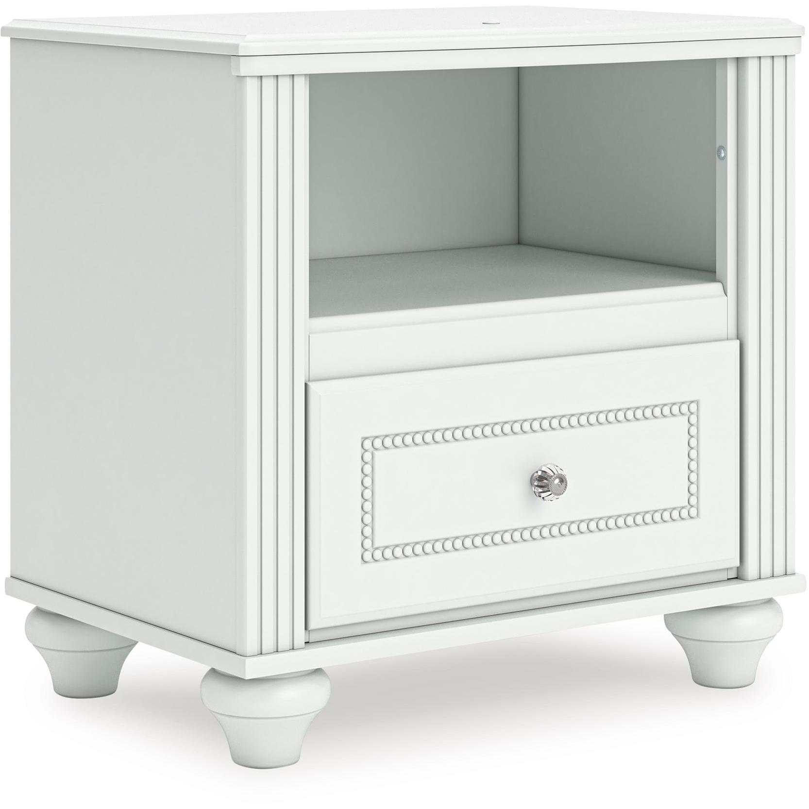 Signature Design by Ashley Kozlani 1-Drawer Nightstand PCB1819-91 - Image 1