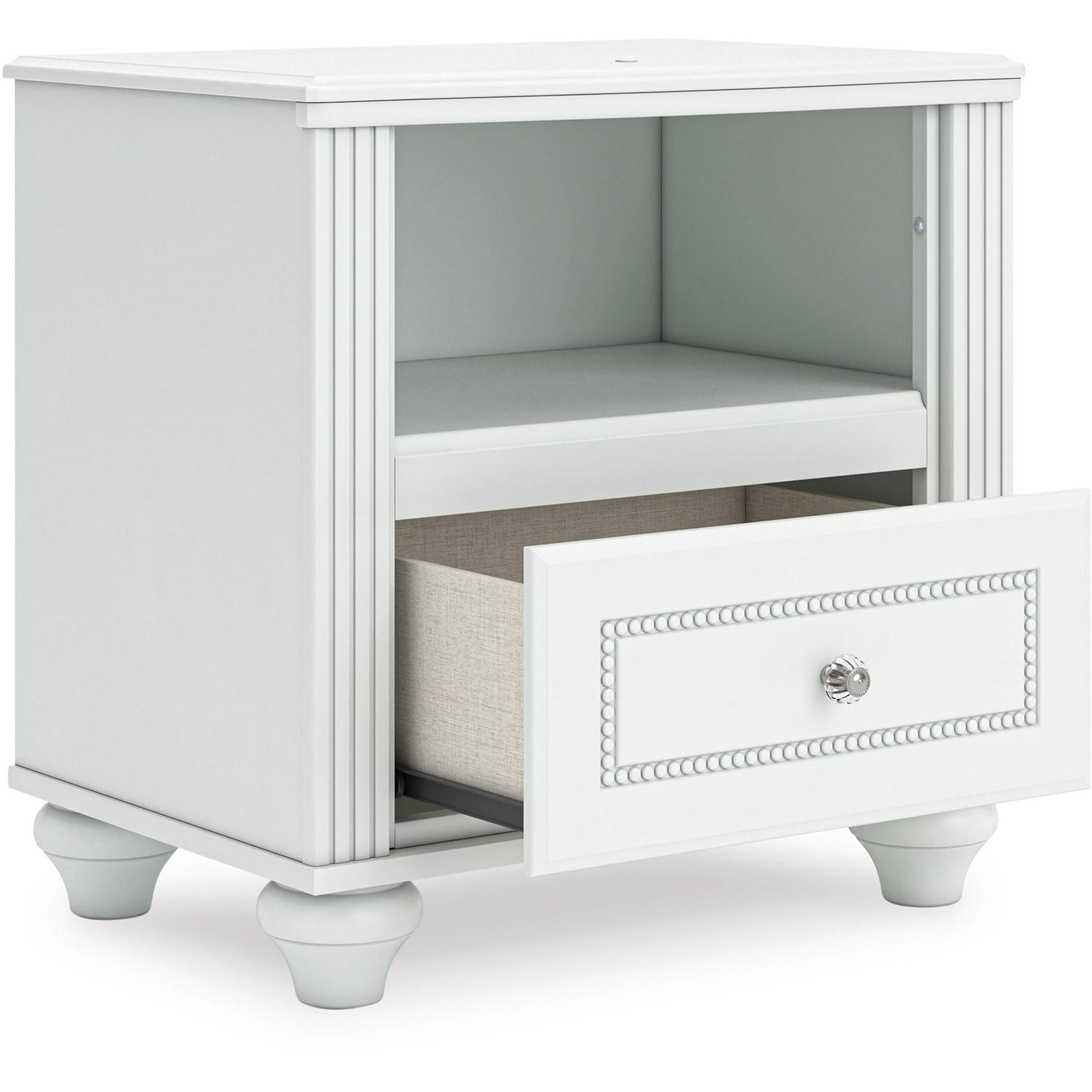Signature Design by Ashley Kozlani 1-Drawer Nightstand PCB1819-91 - Image 2