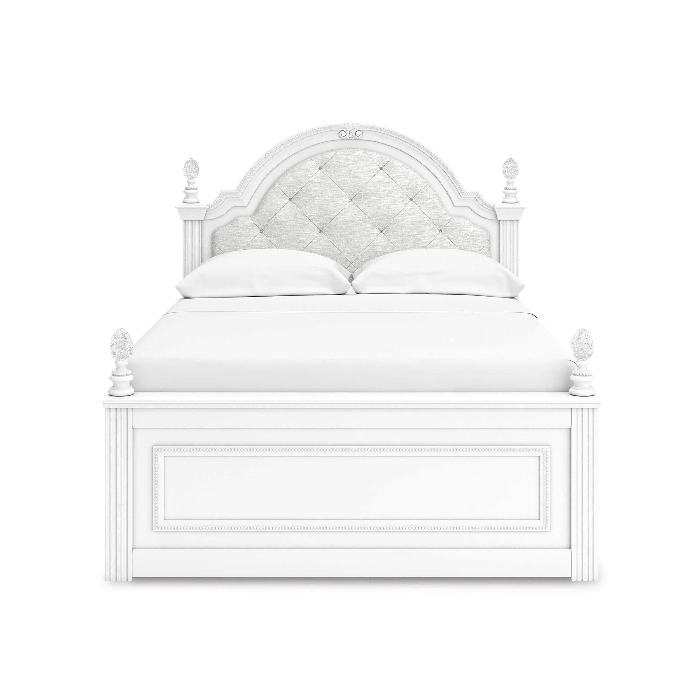 Signature Design by Ashley Kozlani Full Upholstered Panel Bed with Storage PCB1819-187/PCB1819-150/PCB1819-84/B100-12 - Image 3