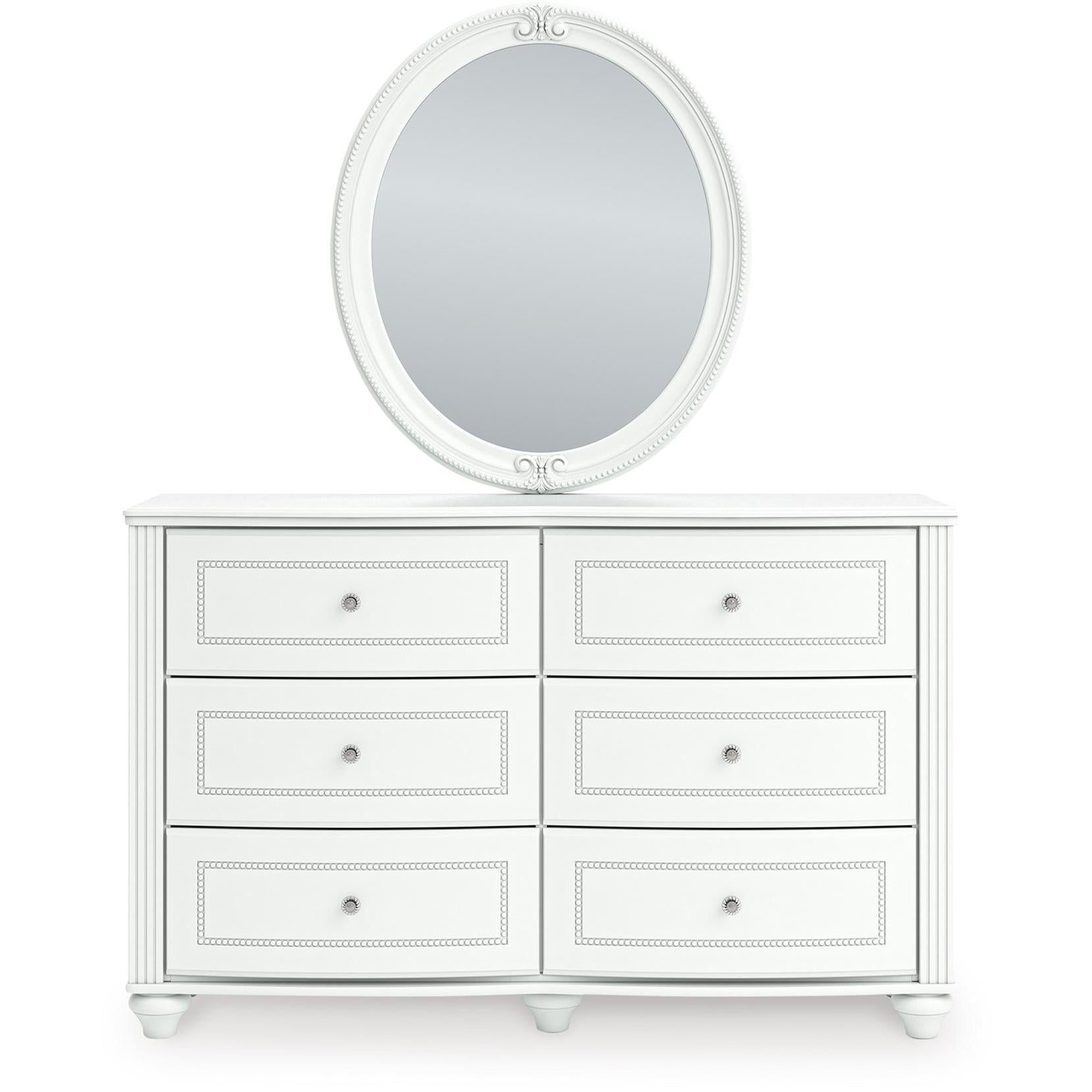 Signature Design by Ashley Kozlani 6-Drawer Dresser with Mirror PCB1819-21/PCB1819-26 - Image 2