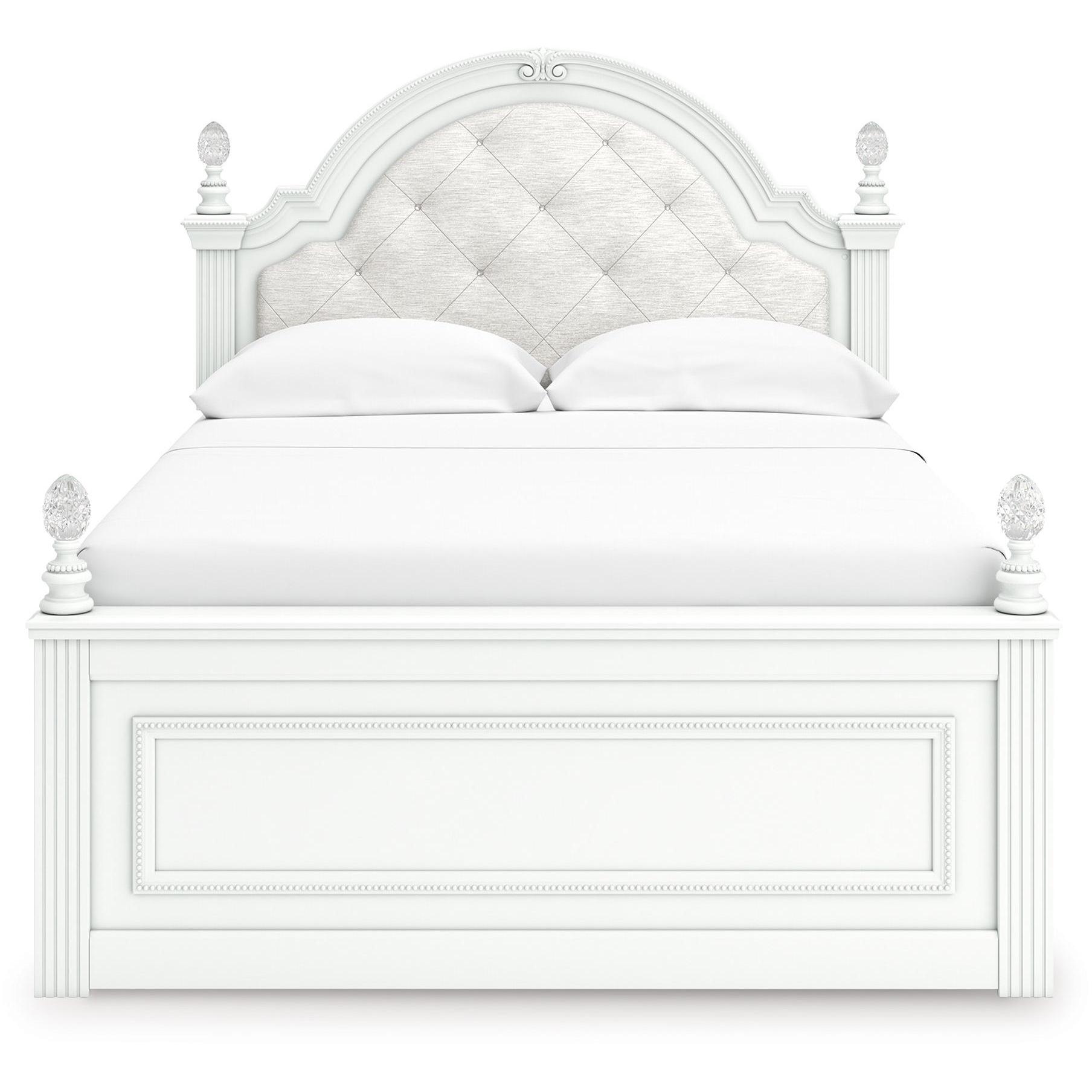 Signature Design by Ashley Kozlani Full Upholstered Panel Bed PCB1819-187/PCB1819-84/PCB1819-86 - Image 2