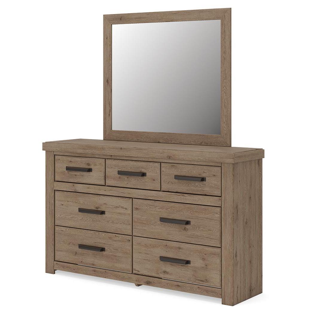 Signature Design by Ashley Oliandon 7-Drawer Dresser with Mirror PCB2844-31/PCB2844-36 - Image 2