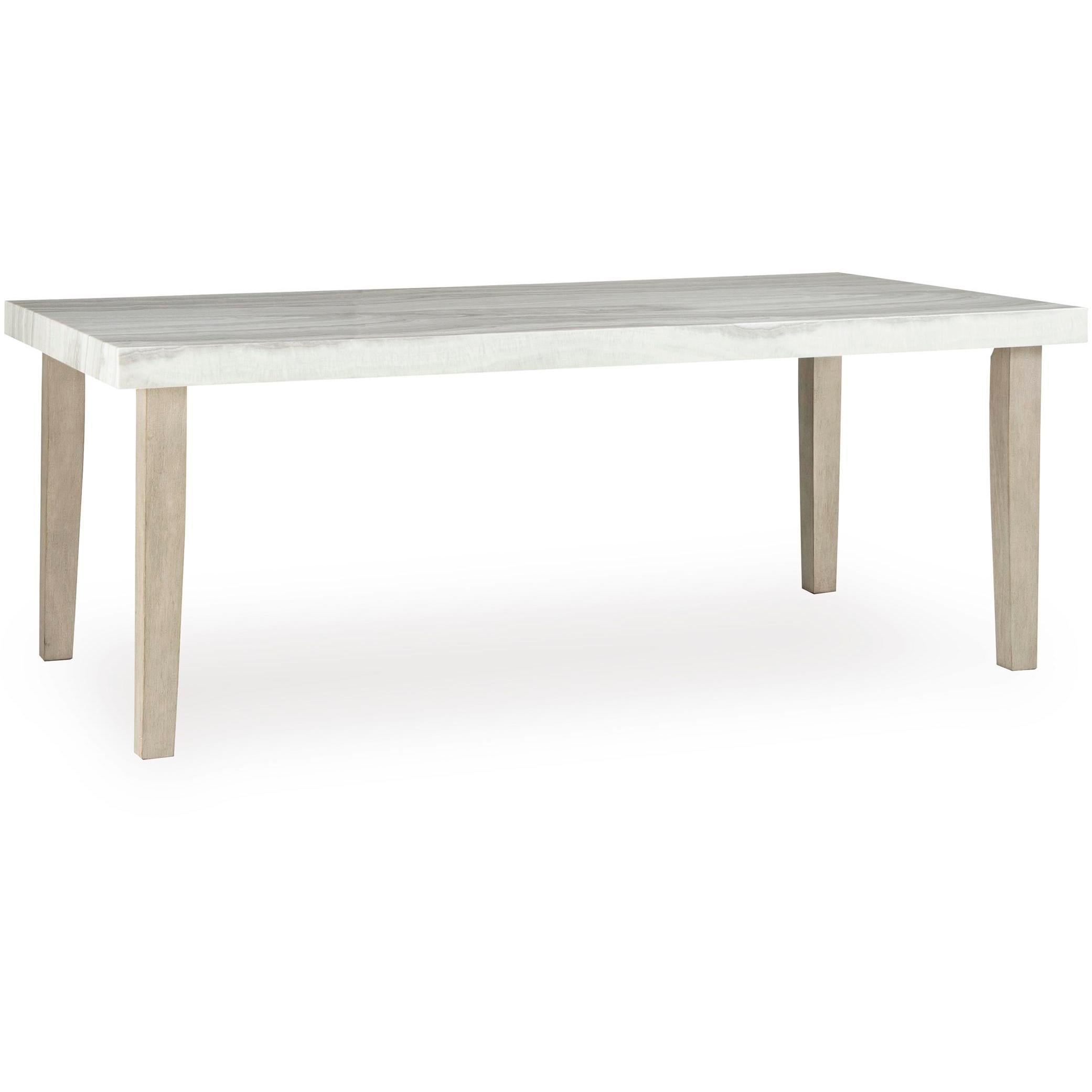 Signature Design by Ashley Larawyn Dining Table with Faux Marble Top PCD575-25 - Image 1