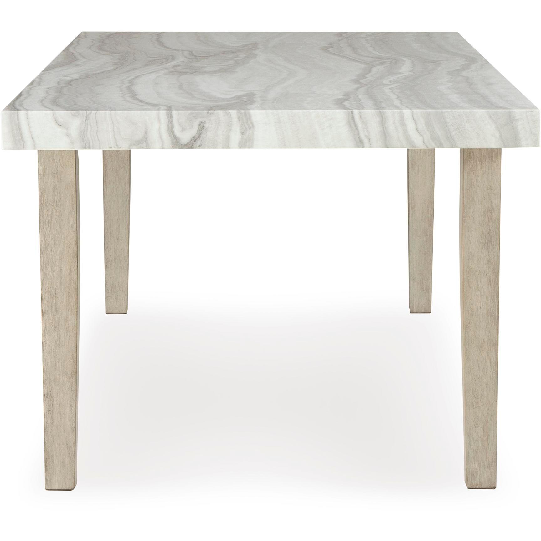 Signature Design by Ashley Larawyn Dining Table with Faux Marble Top PCD575-25 - Image 3