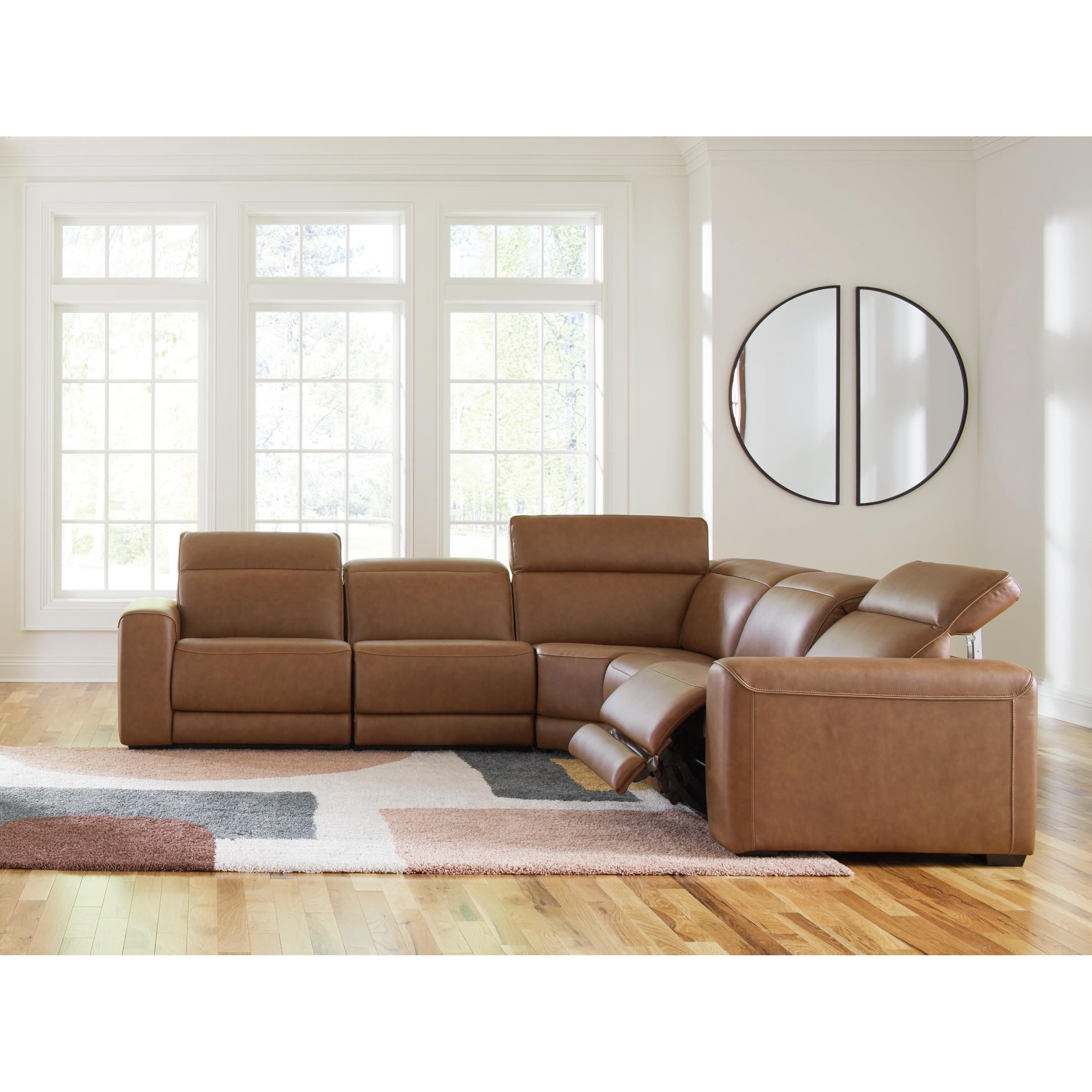 Signature Design by Ashley Magic Man Power Reclining Leather Match 5 pc Sectional PCU1070031/PCU1070046A/PCU1070058/PCU1070062/PCU1070077 - Image 2