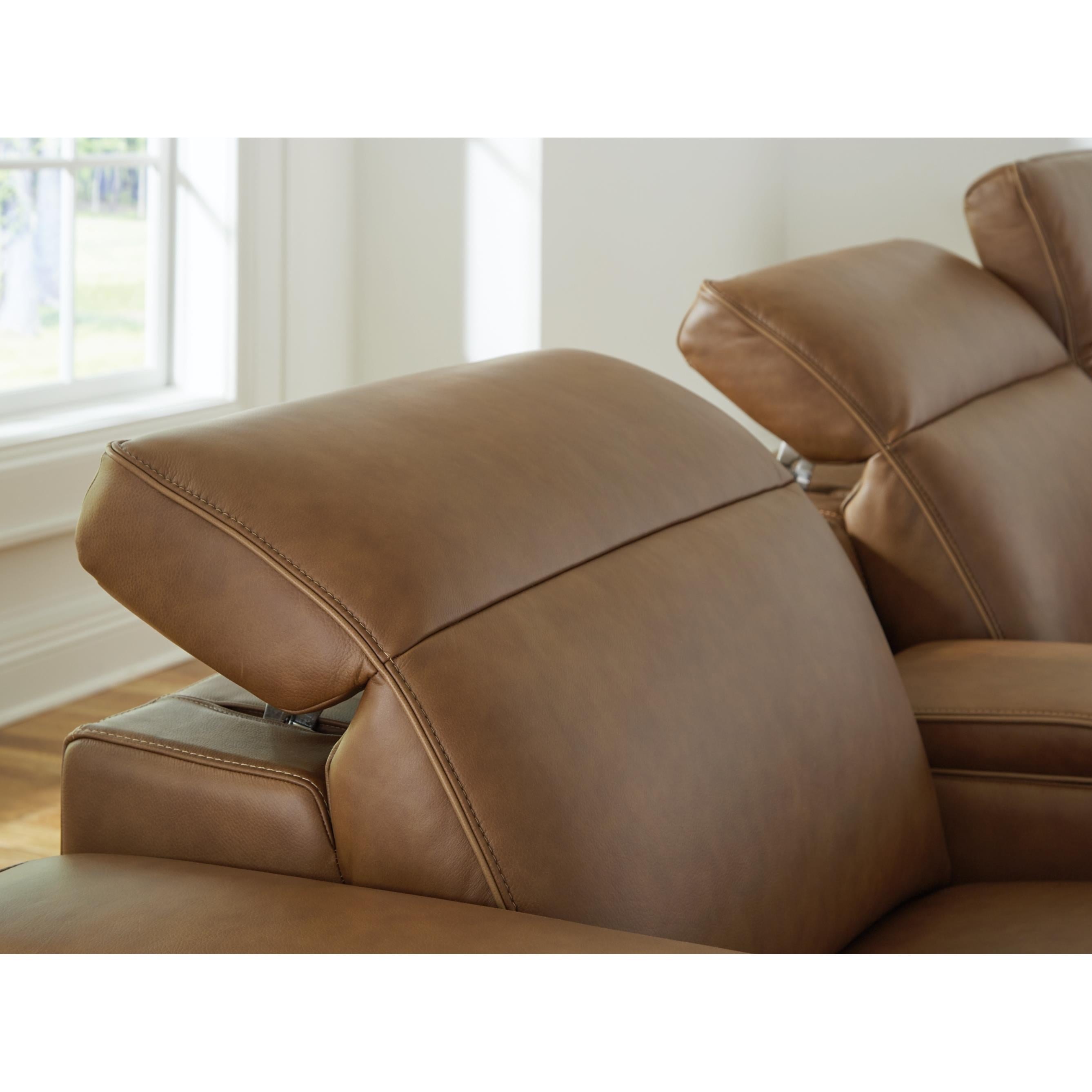 Signature Design by Ashley Magic Man Power Reclining Leather Match Sofa PCU1070046A/PCU1070058/PCU1070062 - Image 3