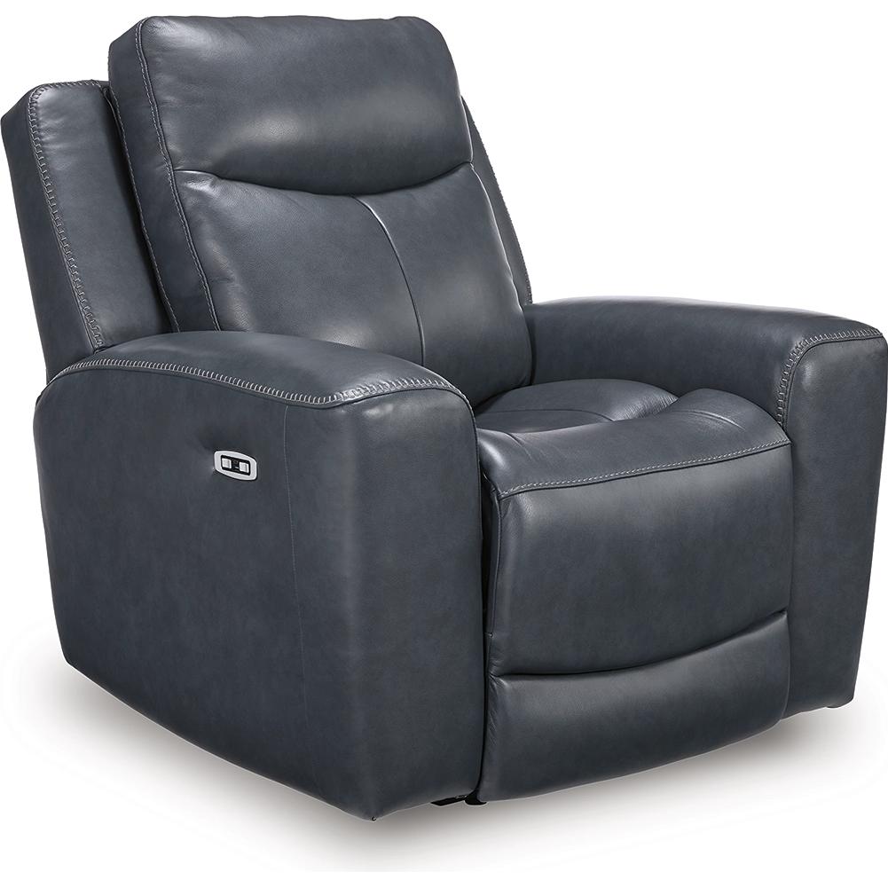 Signature Design by Ashley Next Move Power Leather Match Recliner PCU1210013