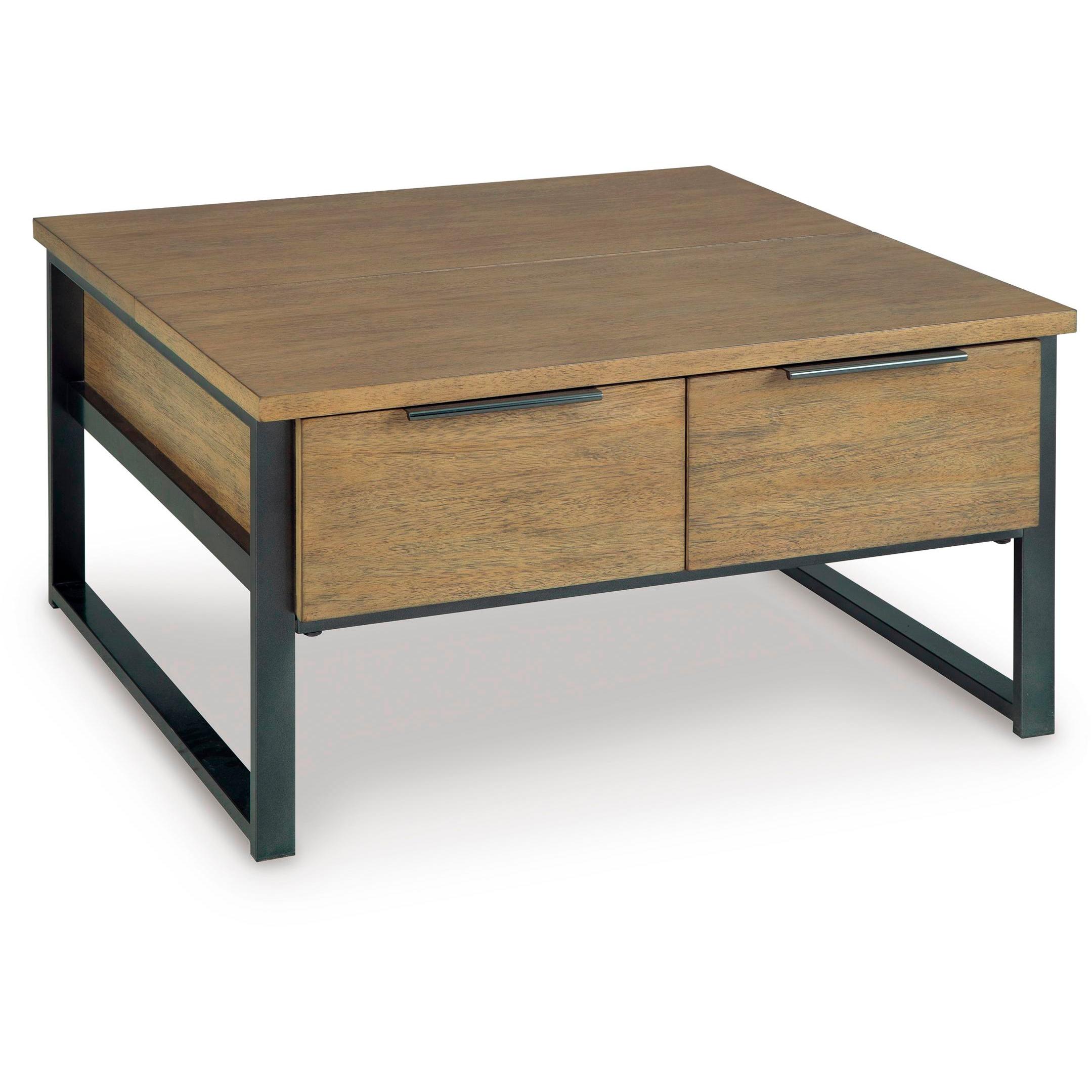 Signature Design by Ashley Montia Lift Top Cocktail Table T602-00 - Image 1