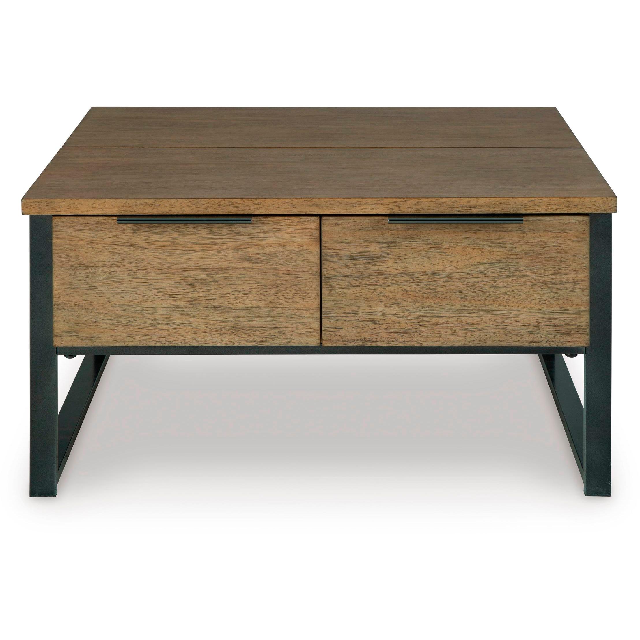 Signature Design by Ashley Montia Lift Top Cocktail Table T602-00 - Image 3