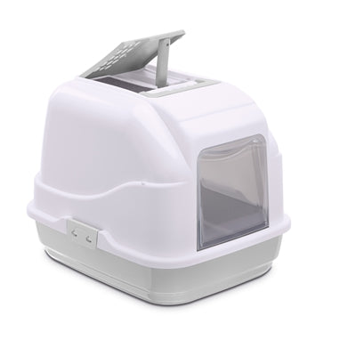 Imac Cat Litter Box Easy Cat White / Light Gray - Image 2