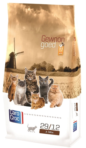 CaroCroc Cat 3-Mix – Complete cat food with chicken and beef – 2 kg, 7 kg & 12.5 kg - Image 1