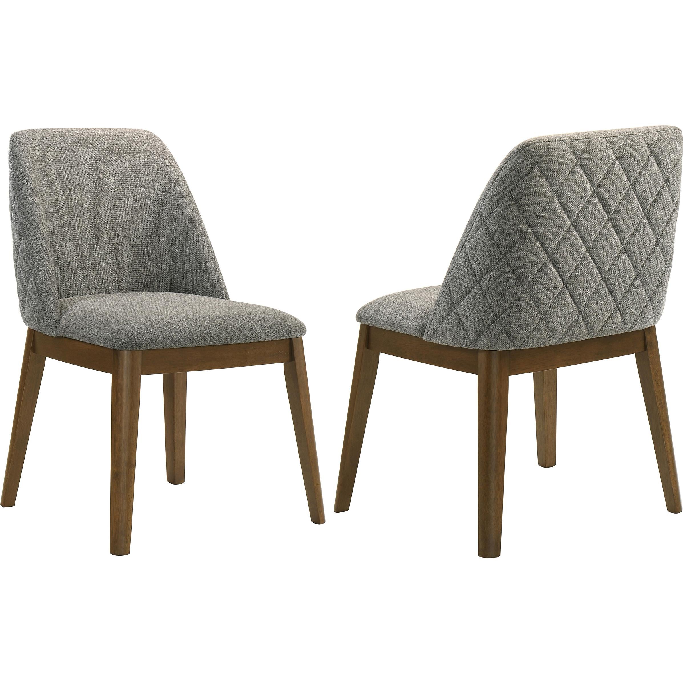 Coaster Furniture Franklin 193822 Set of 2 Upholstered Dining Side Chair - Grey - Image 1