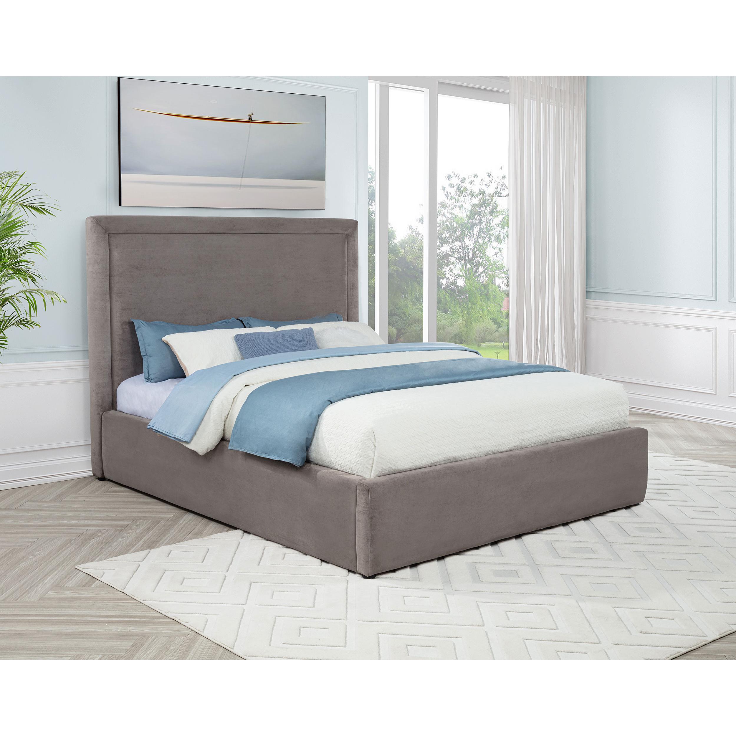 Coaster Furniture Lawson Queen Upholstered Platform Bed 315835MQ - Image 2
