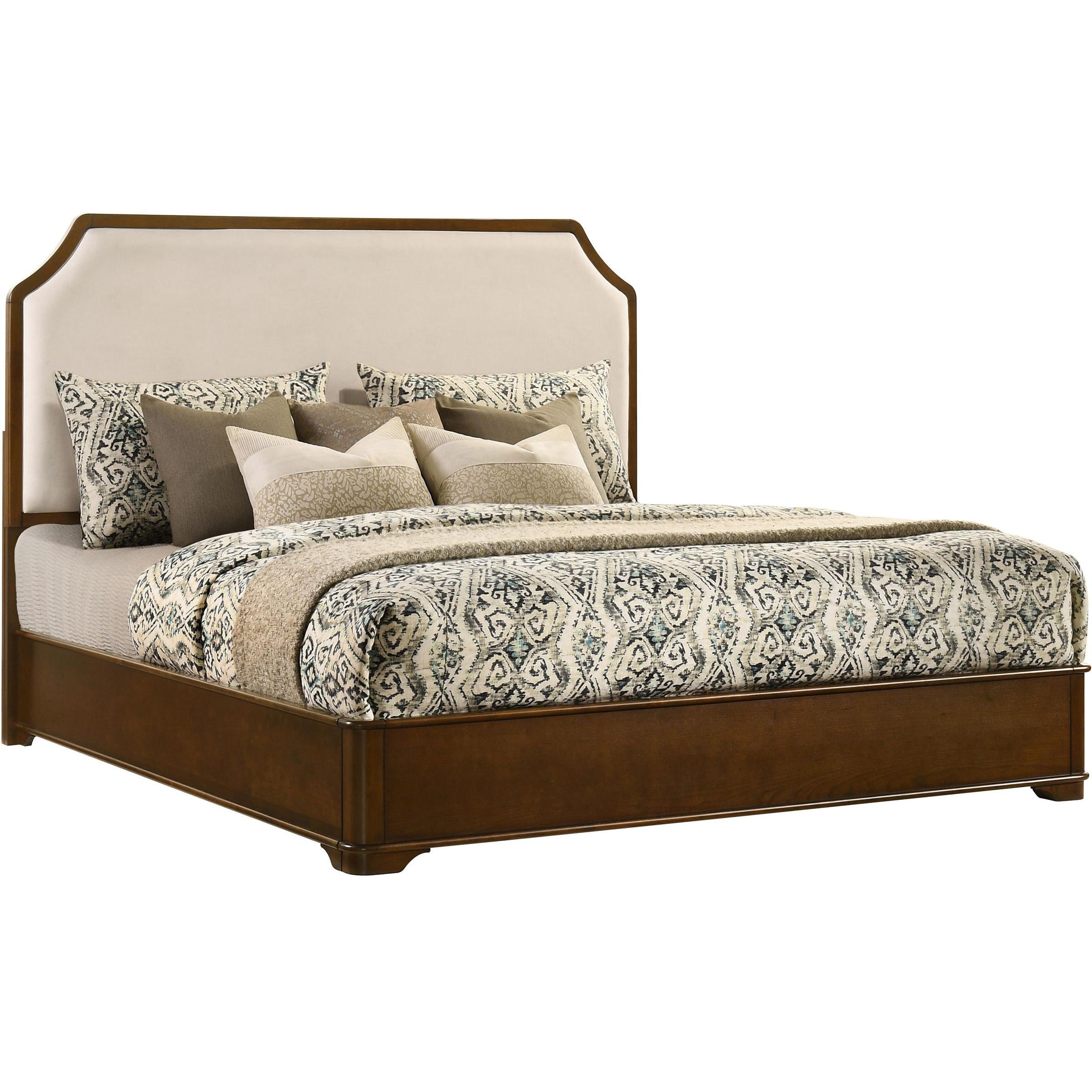 Coaster Furniture Garland 205301KE 58-inch King Panel Bed - Cream/Brown Cherry - Image 3