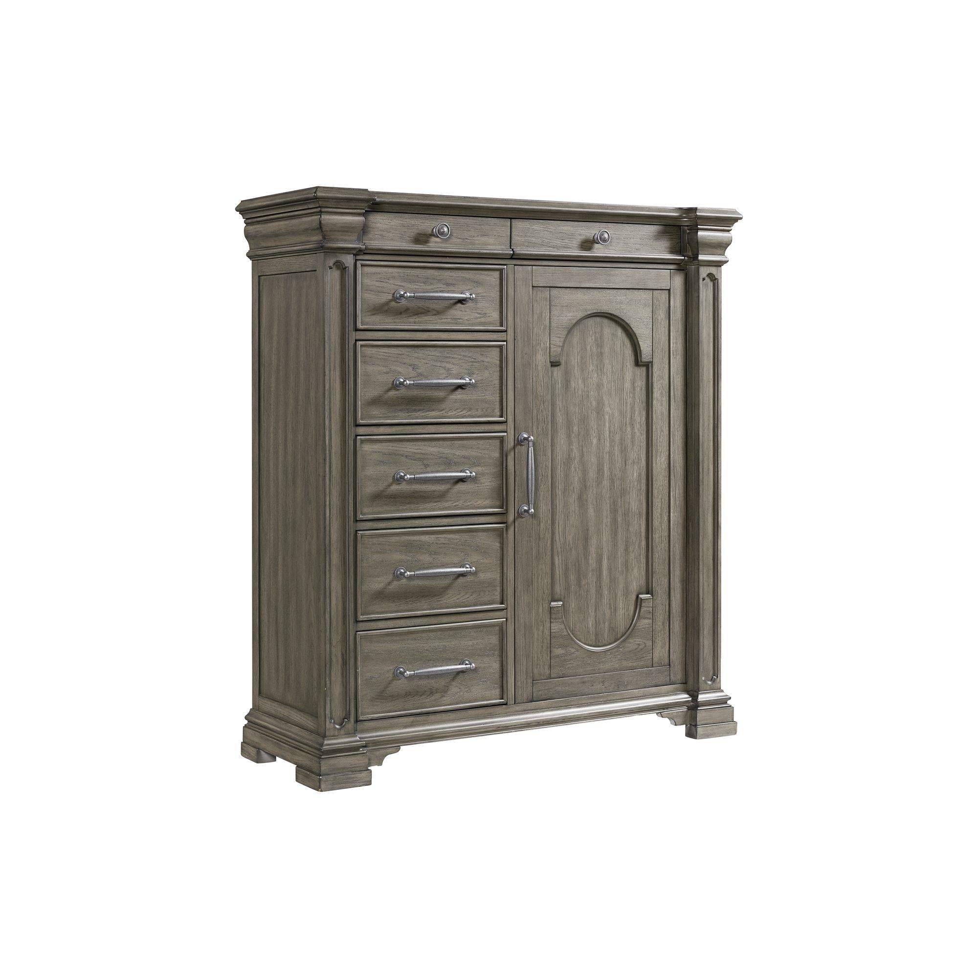 Elements International Kings Court B.10315.DCH 1 Door And 7-Drawer Chest