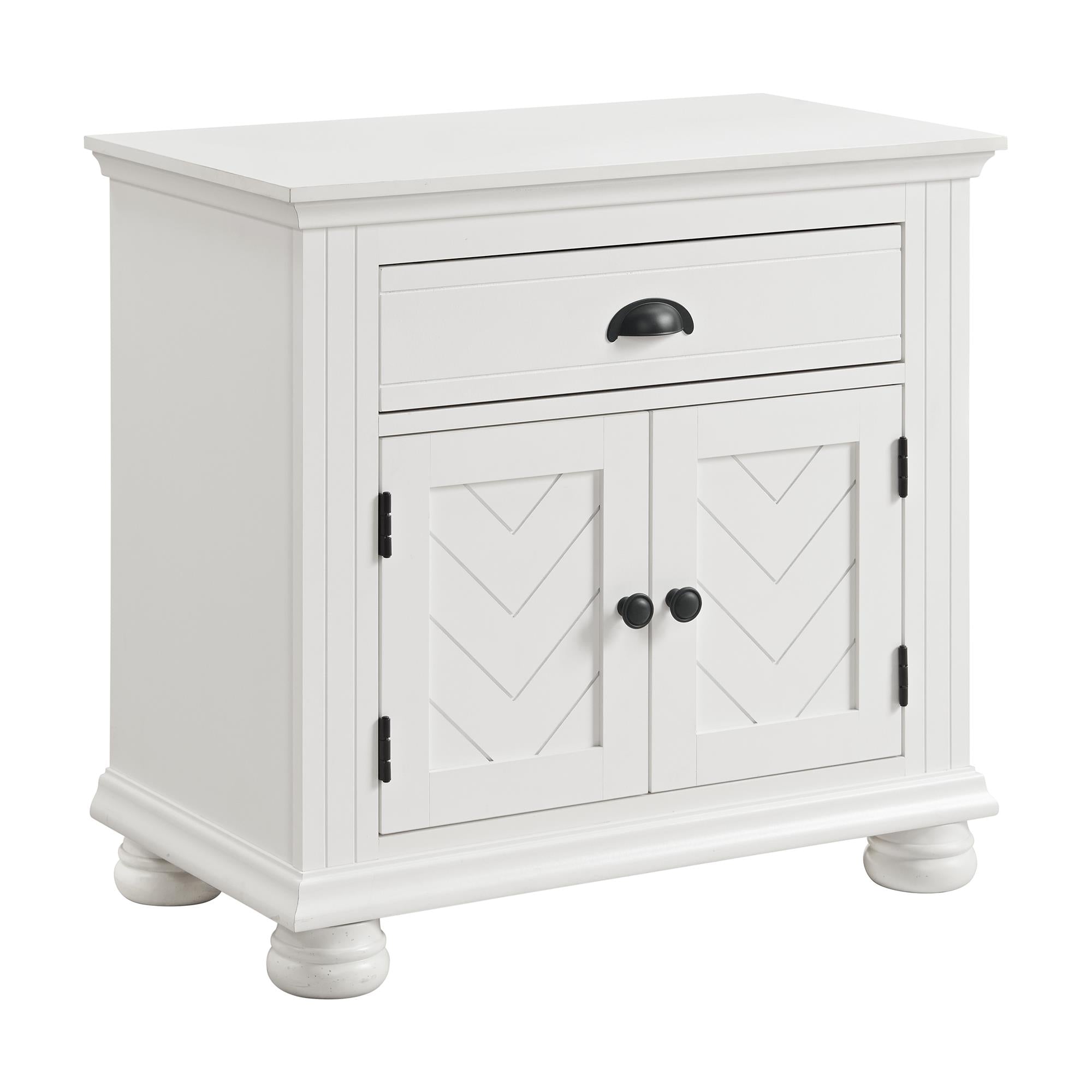Elements International Kona B-9340-7-NS 1-Drawer Nightstand