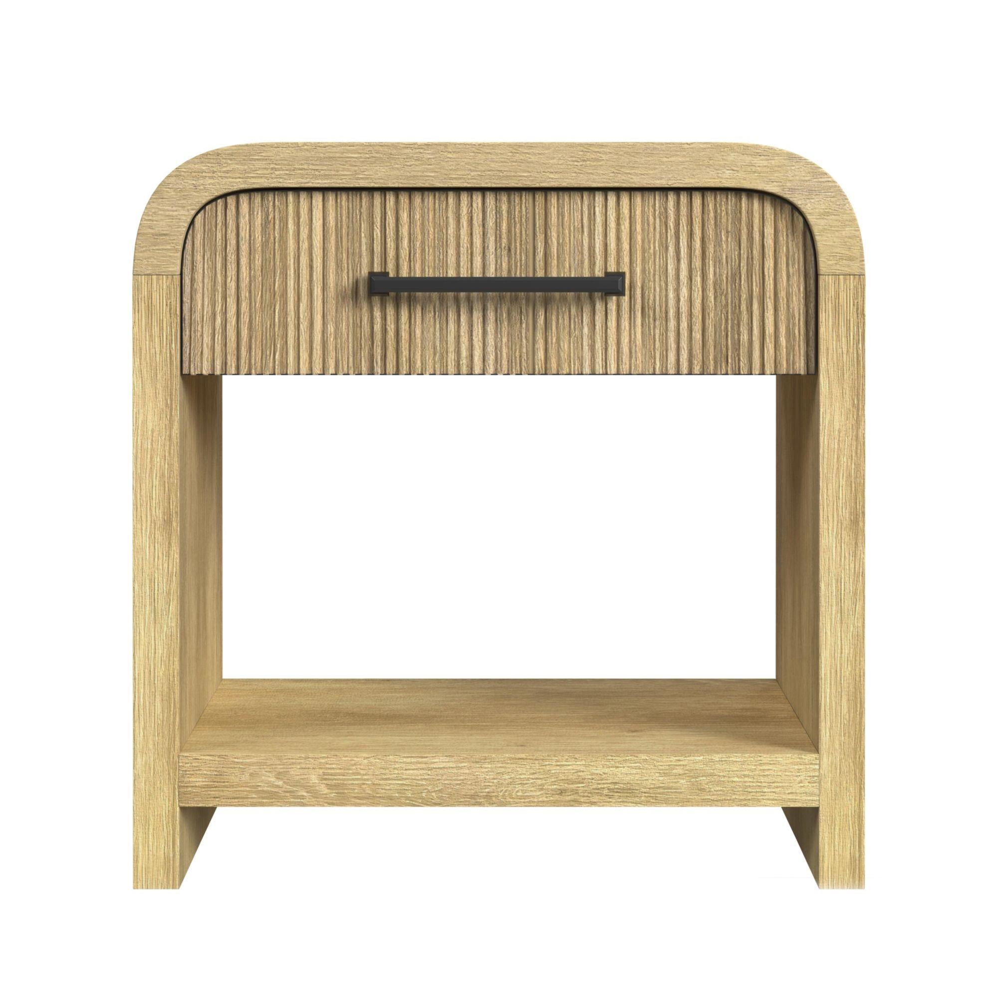 Elements International Ridgemont B-14440-6-NS1 1-Drawer Nightstand - Image 2