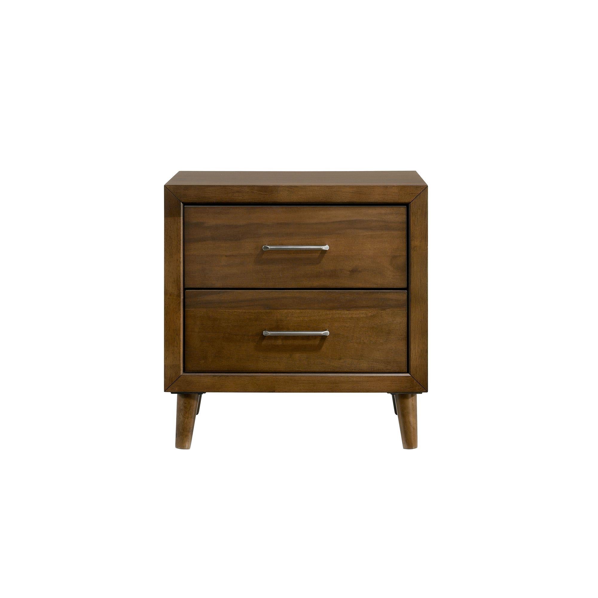 Elements International Malibu MC400NS 2-Drawer Nightstand - Image 2