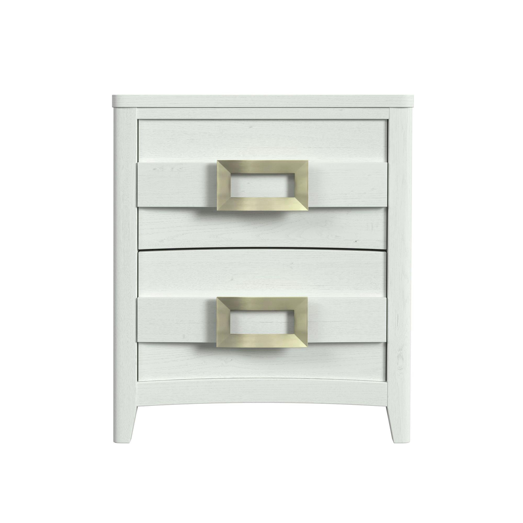 Elements International Tobias B-15990-7-NS 2-Drawer Nightstand - Image 2