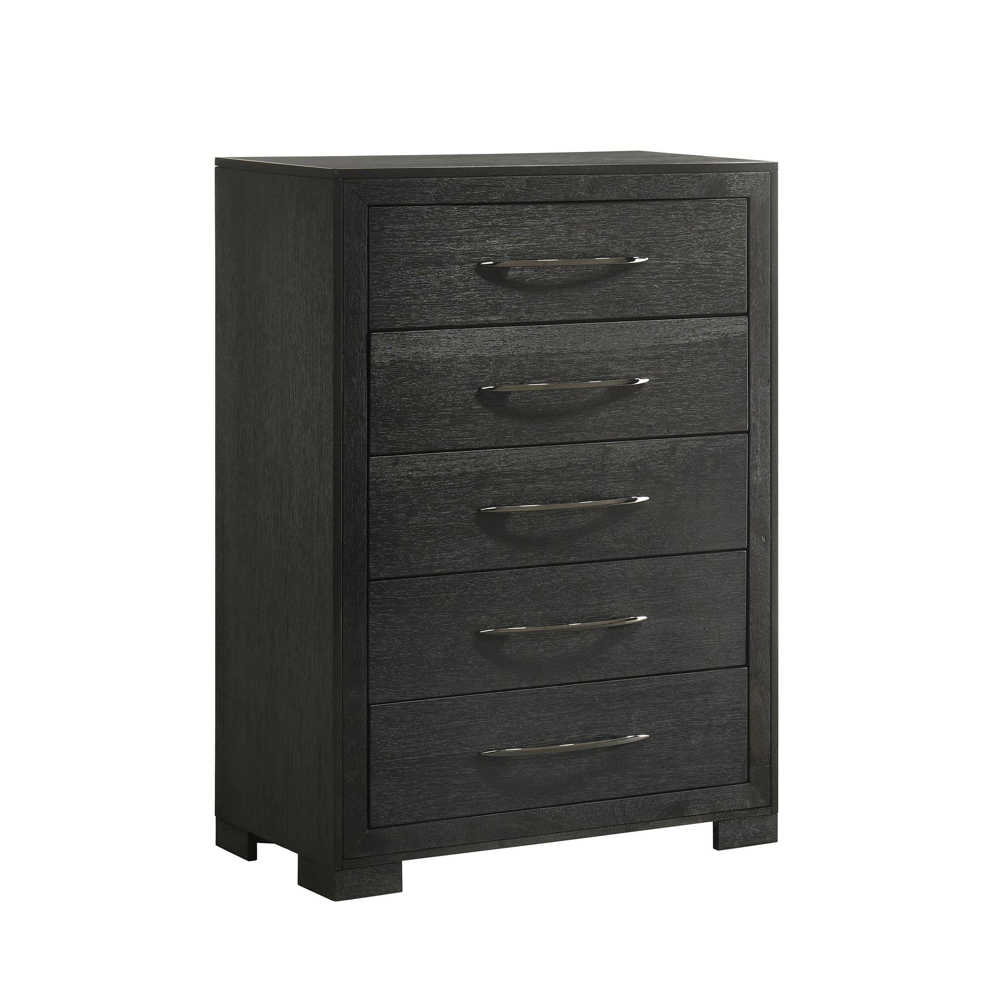 Elements International Allan B-3410-8-CH 5-Drawer Chest - Image 1