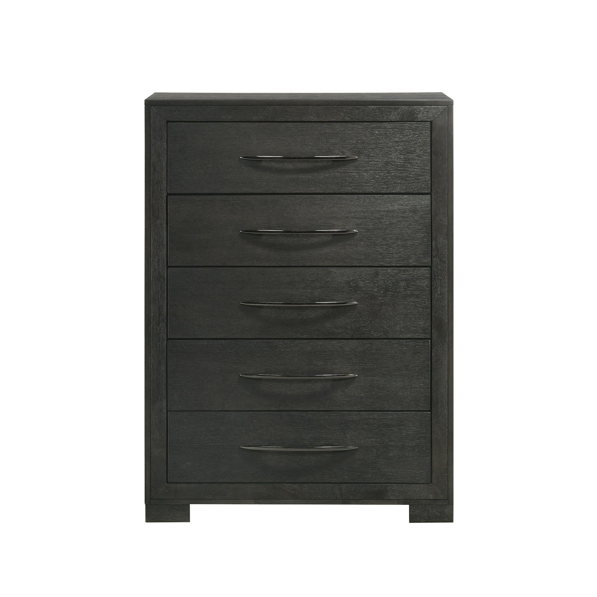 Elements International Allan B-3410-8-CH 5-Drawer Chest - Image 2