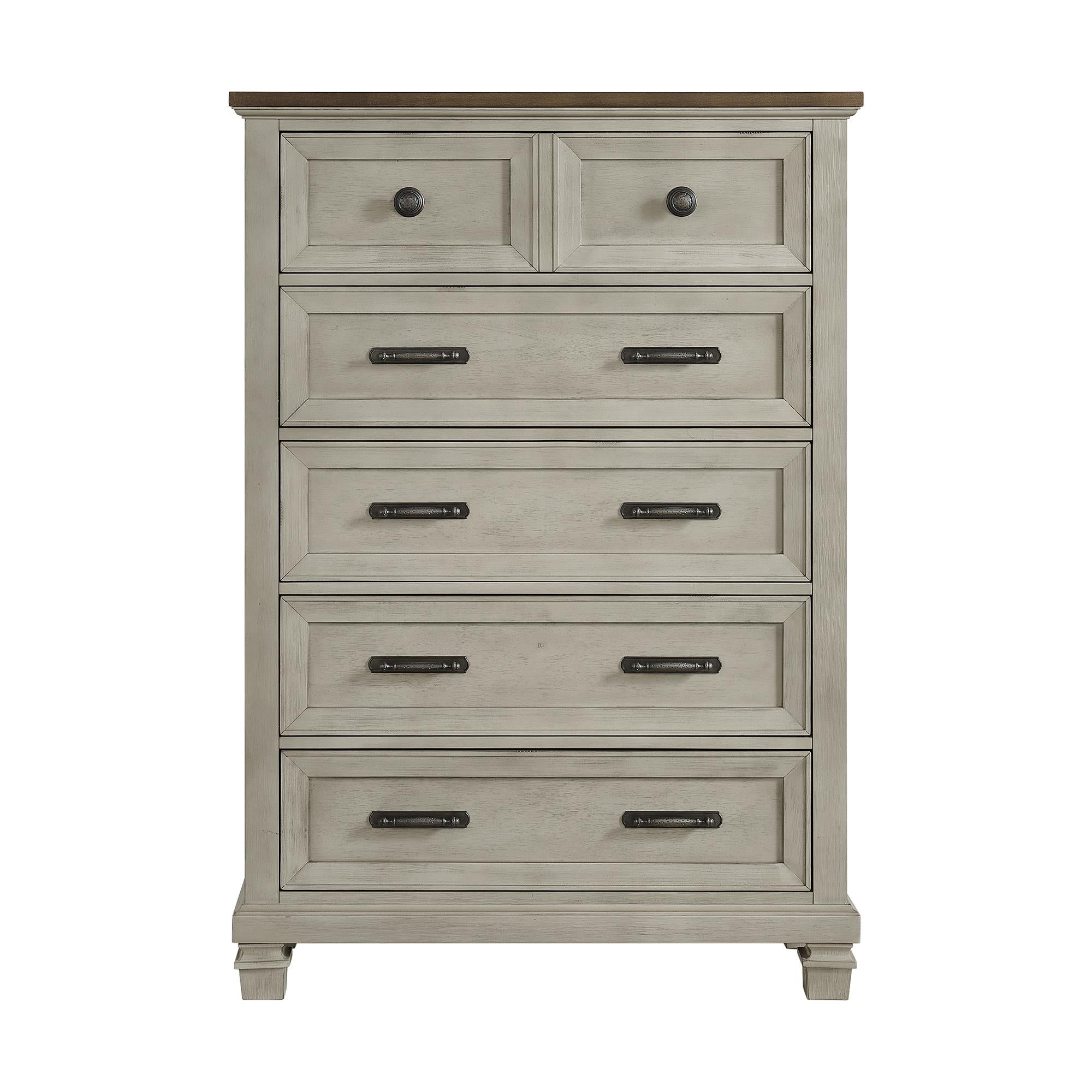 Elements International Farmington B-9890-7-CH 5-Drawer Chest - Image 2
