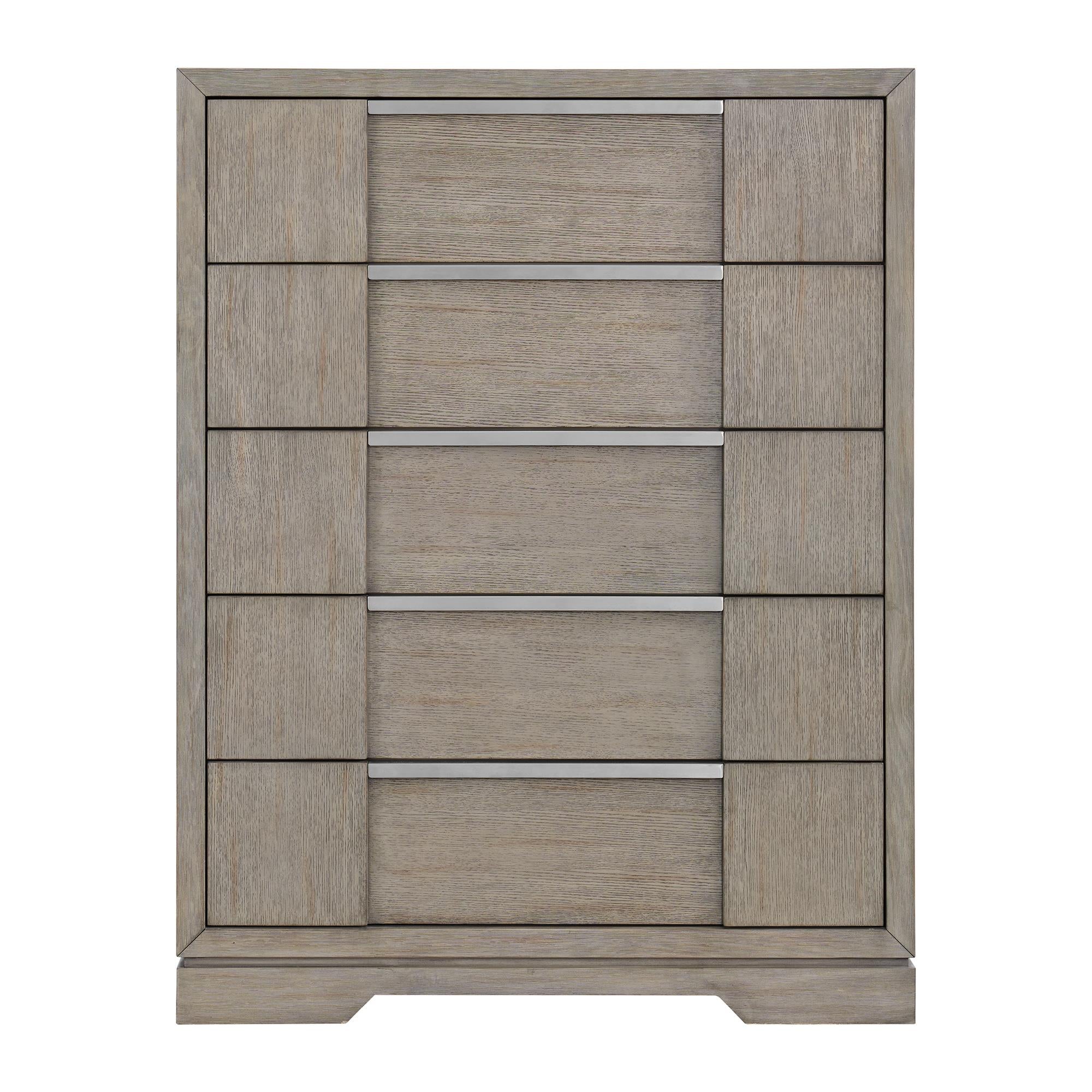 Elements International Kelis B-9770-3-CH 5-Drawer Chest - Image 2