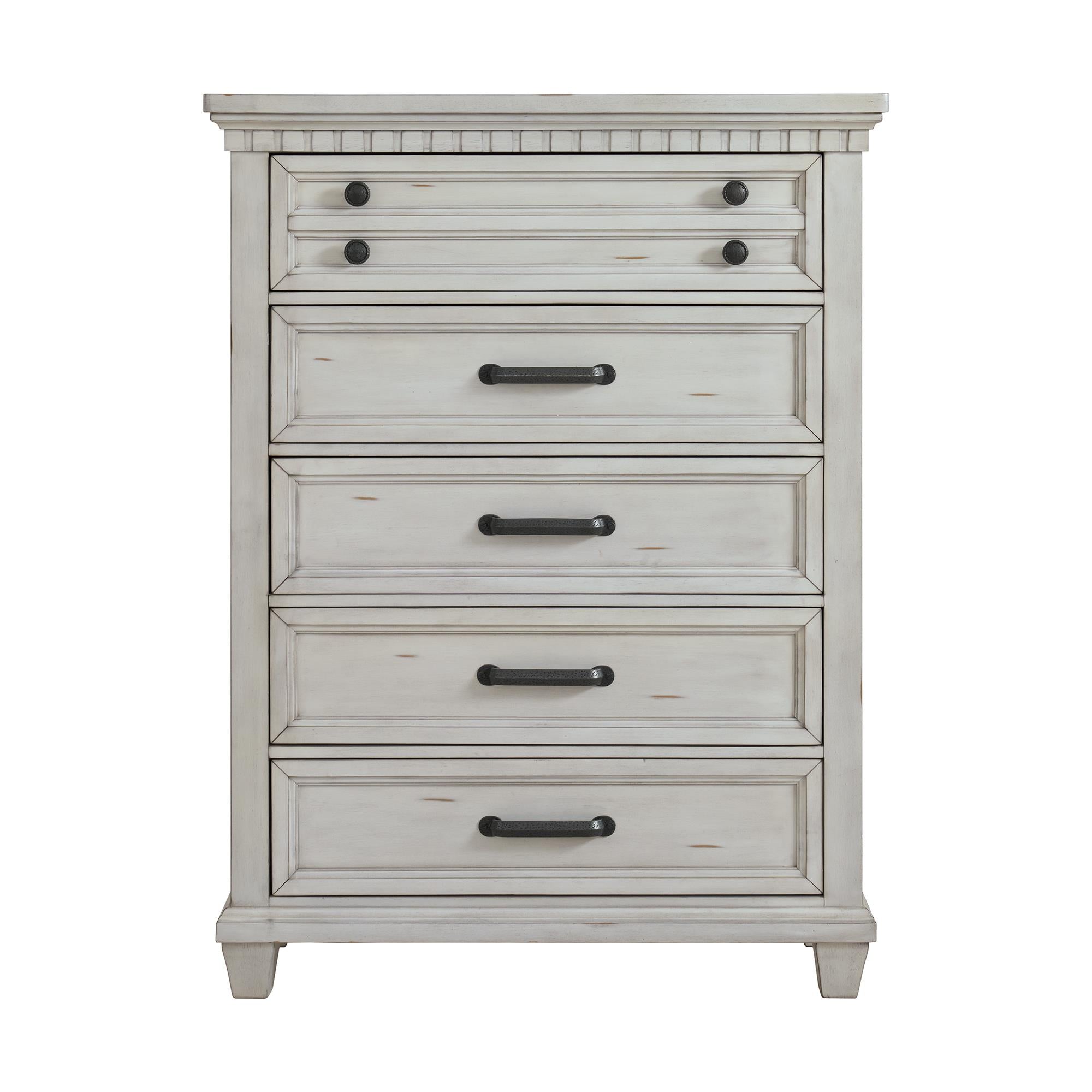 Elements International McCoy B-10530-7-CH 5-Drawer Chest - Image 2