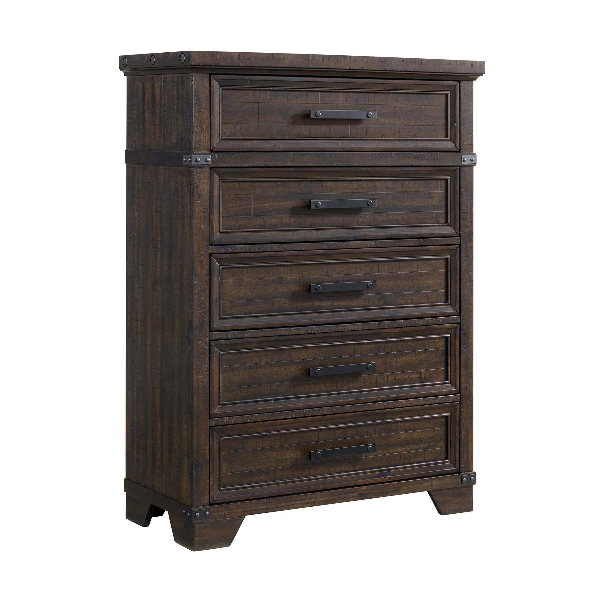 Elements International Colorado City B-13010-8-CH1 5-Drawer Chest - Image 1