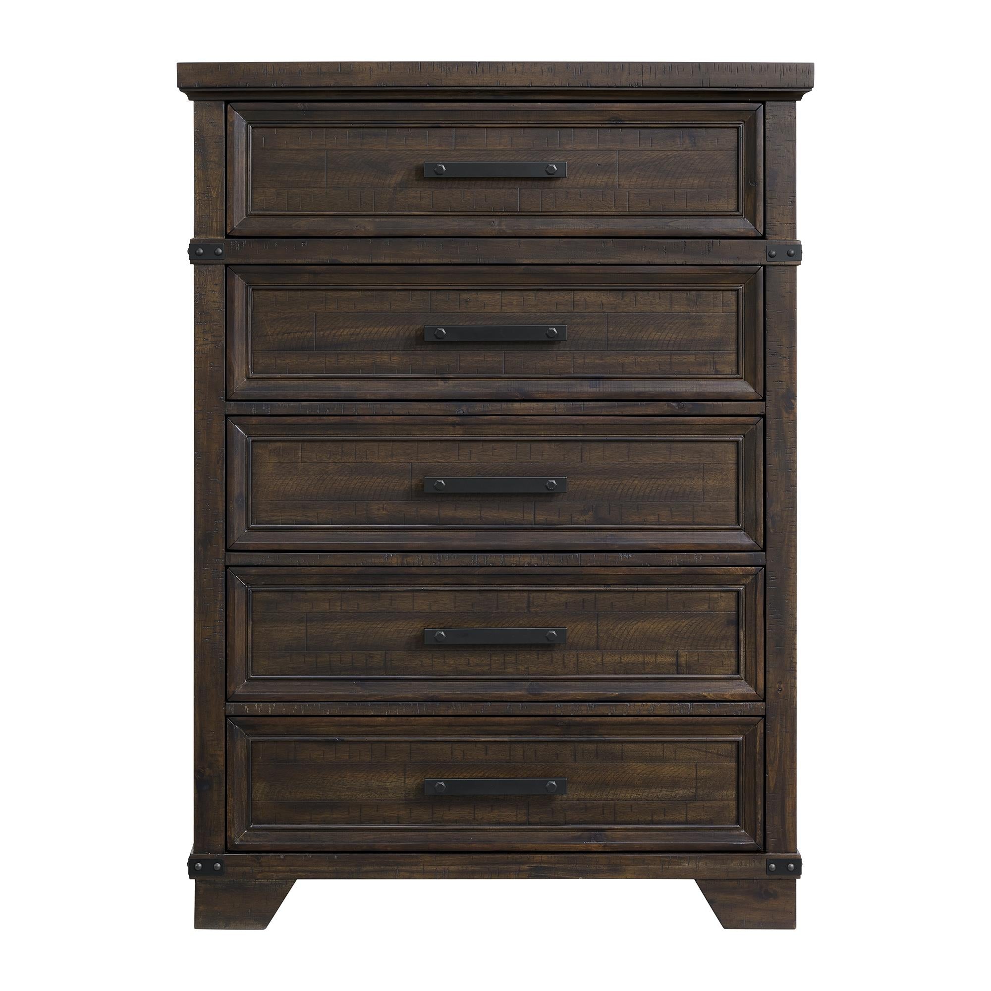 Elements International Colorado City B-13010-8-CH1 5-Drawer Chest - Image 2