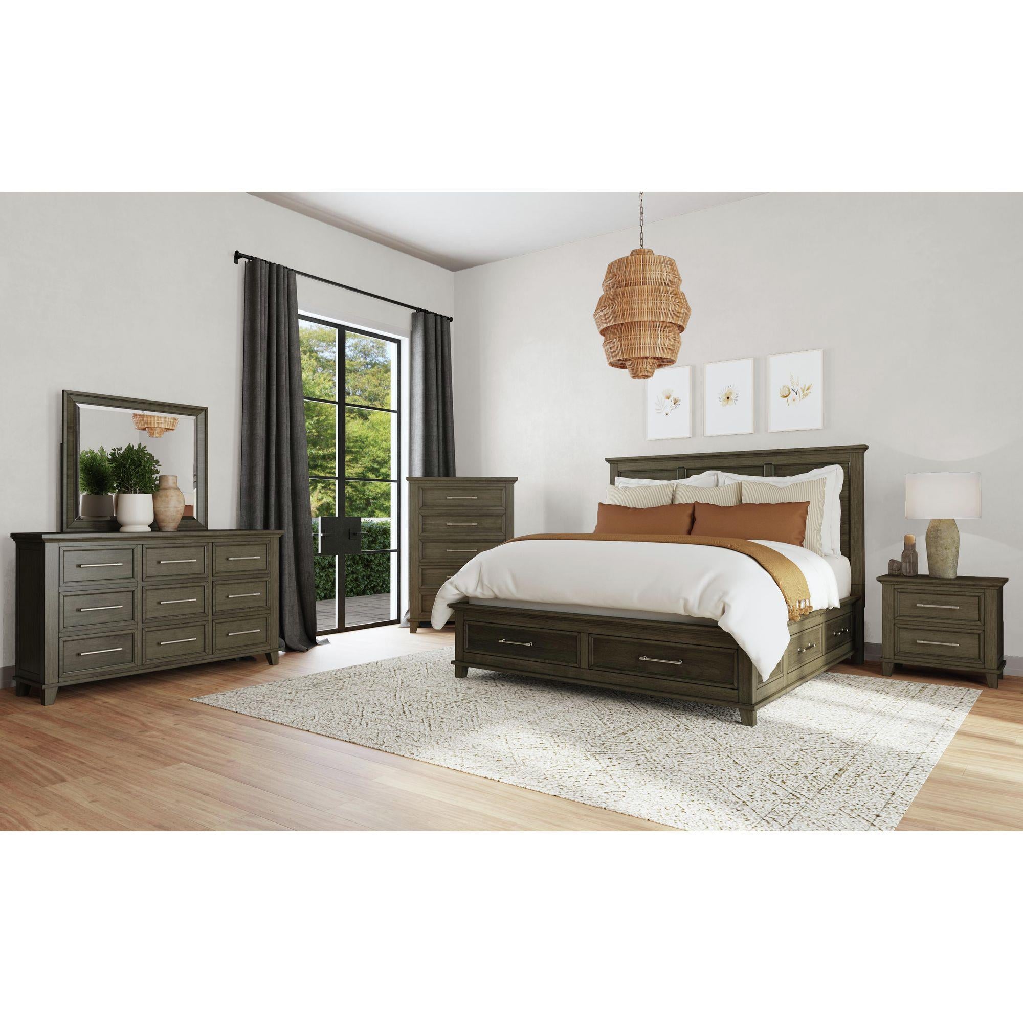 Elements International Canterbury B-13030-3-CH 5-Drawer Chest - Image 3