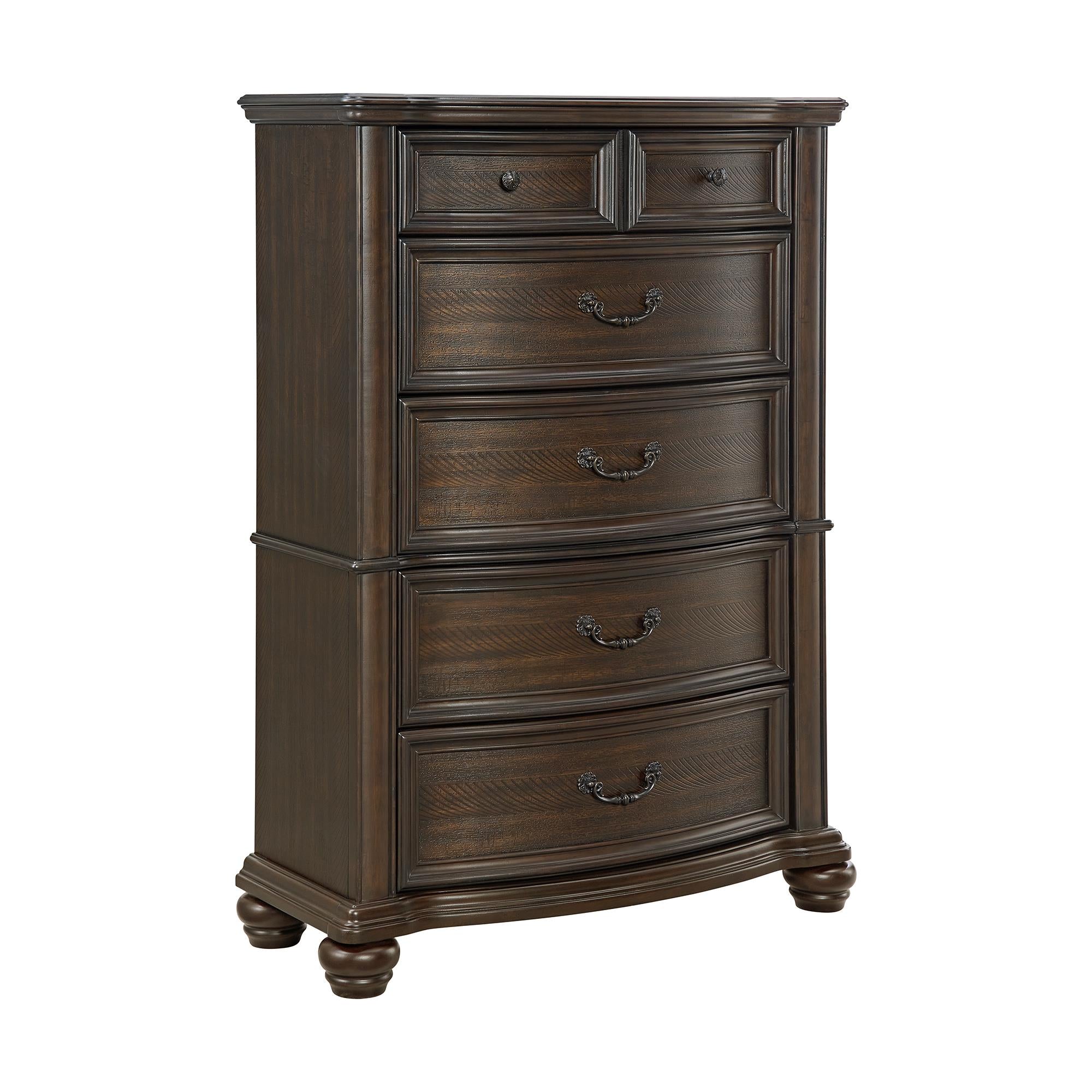 Elements International Brunswick B-13070-5-CH 5-Drawer Chest - Image 1