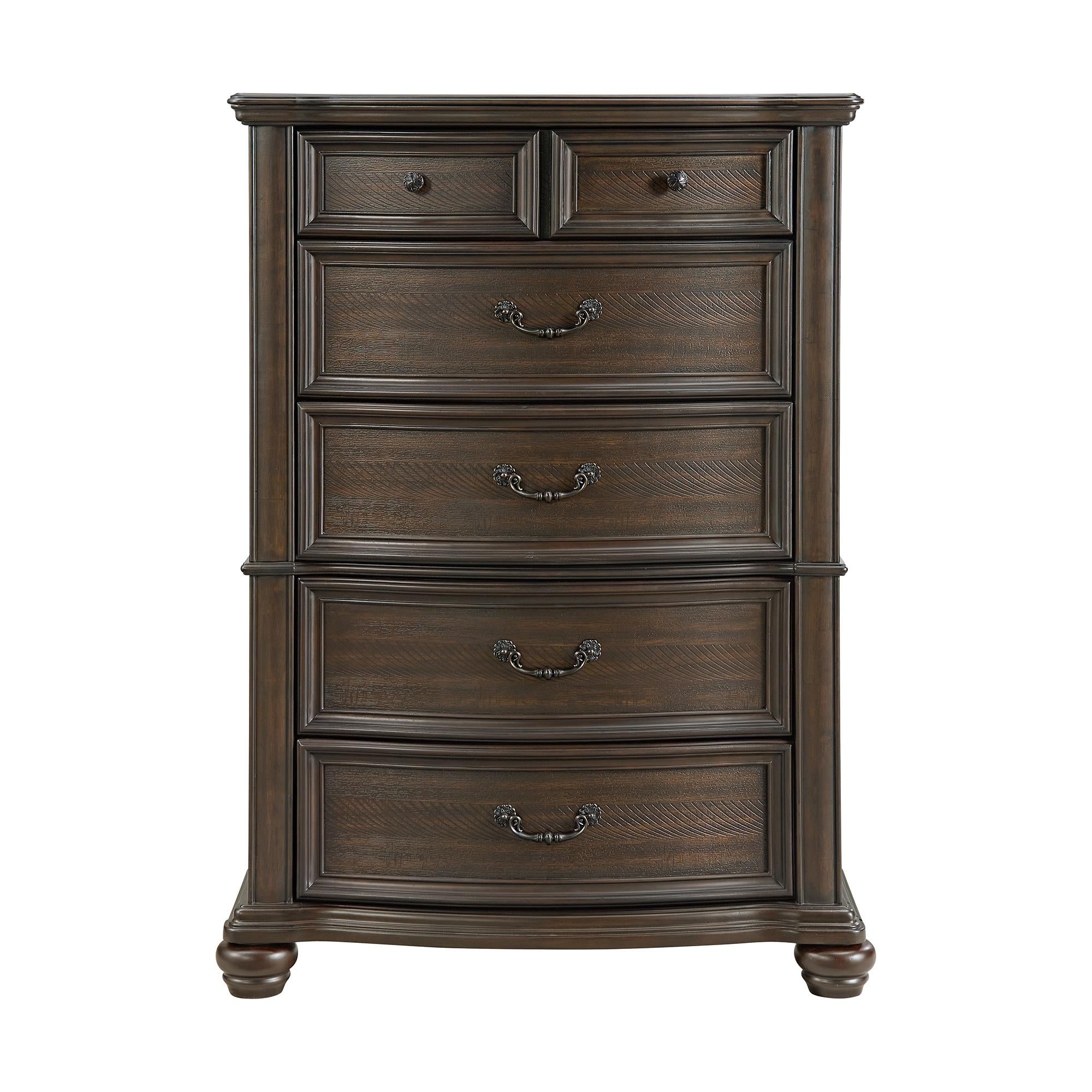 Elements International Brunswick B-13070-5-CH 5-Drawer Chest - Image 2