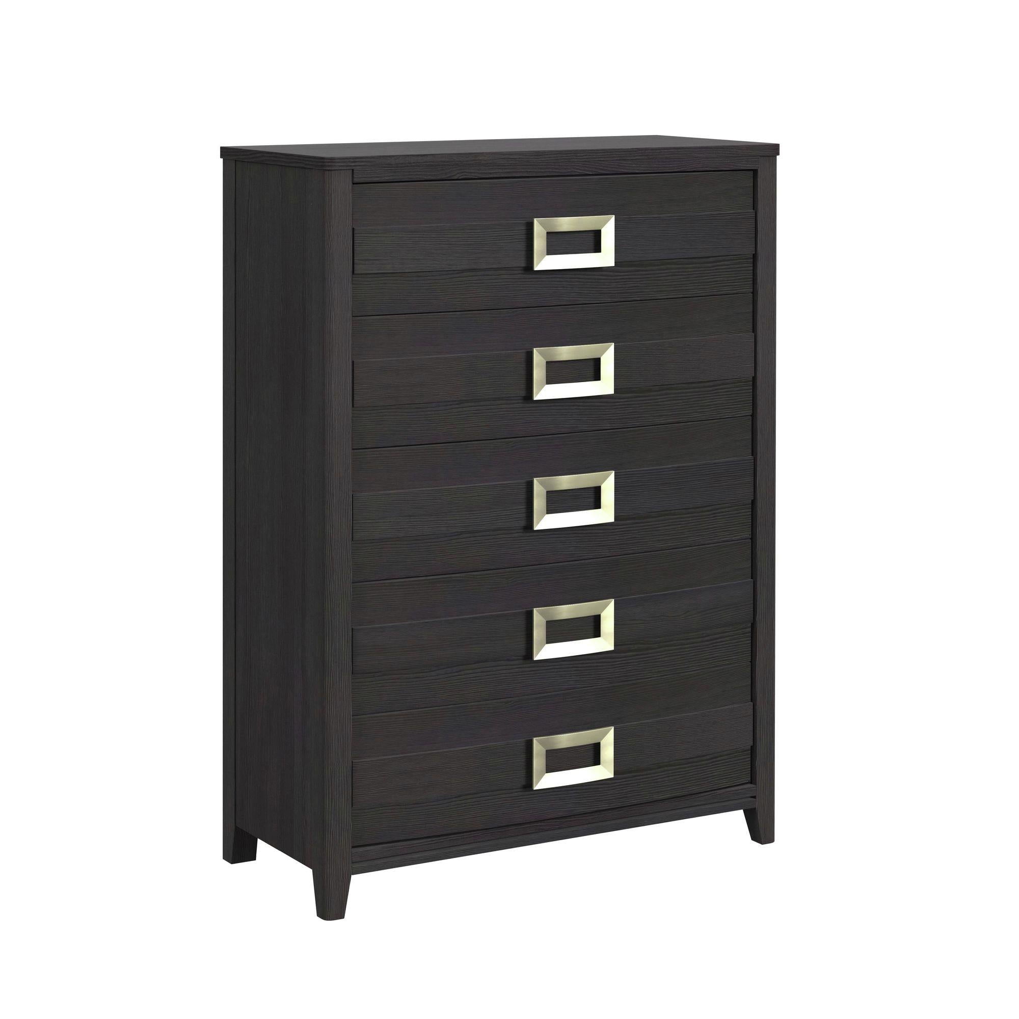 Elements International Tobias B-15990-8-CH 5-Drawer Chest - Image 1