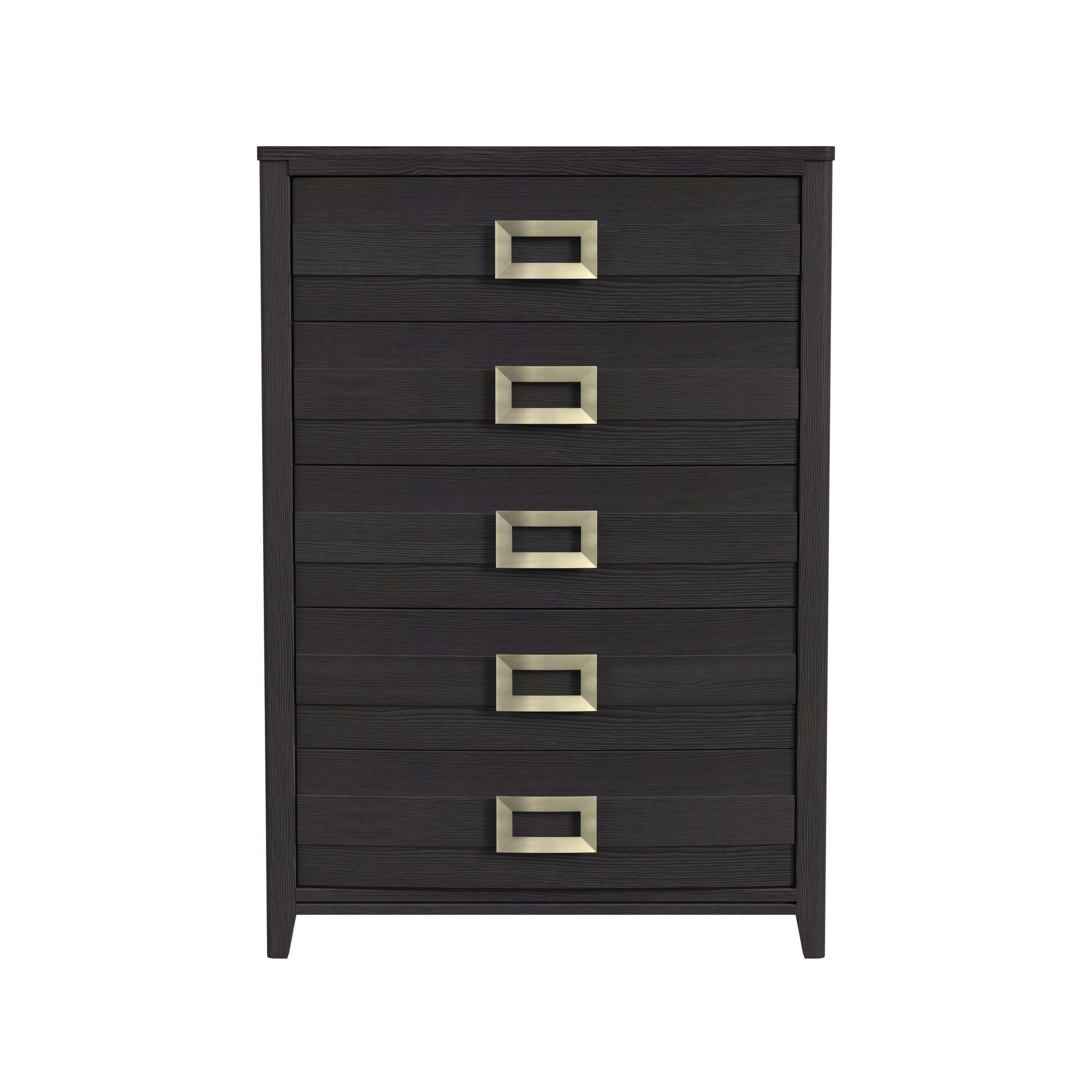 Elements International Tobias B-15990-8-CH 5-Drawer Chest - Image 2