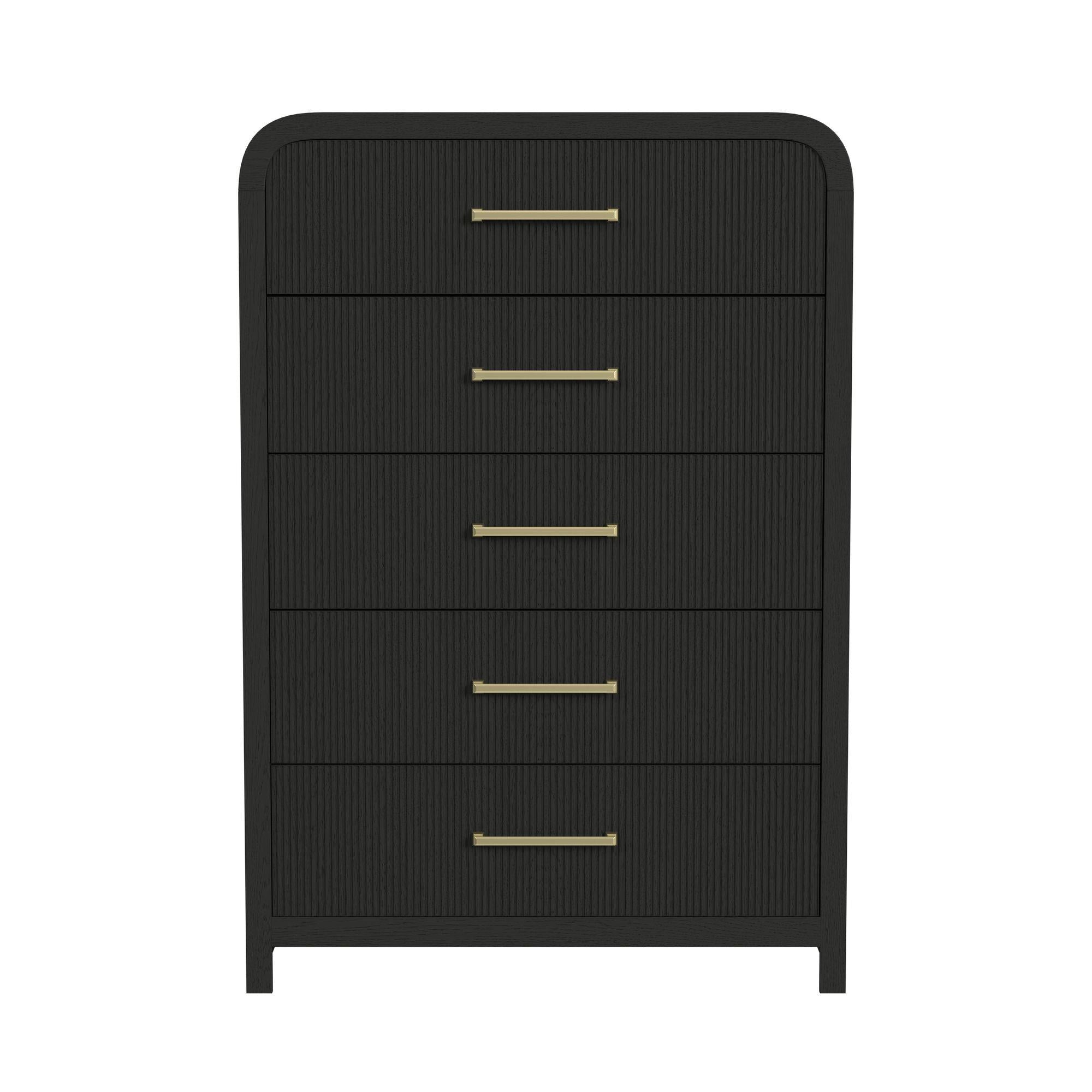 Elements International Ridgemont B-14440-8W-CH 5-Drawer Chest - Image 2