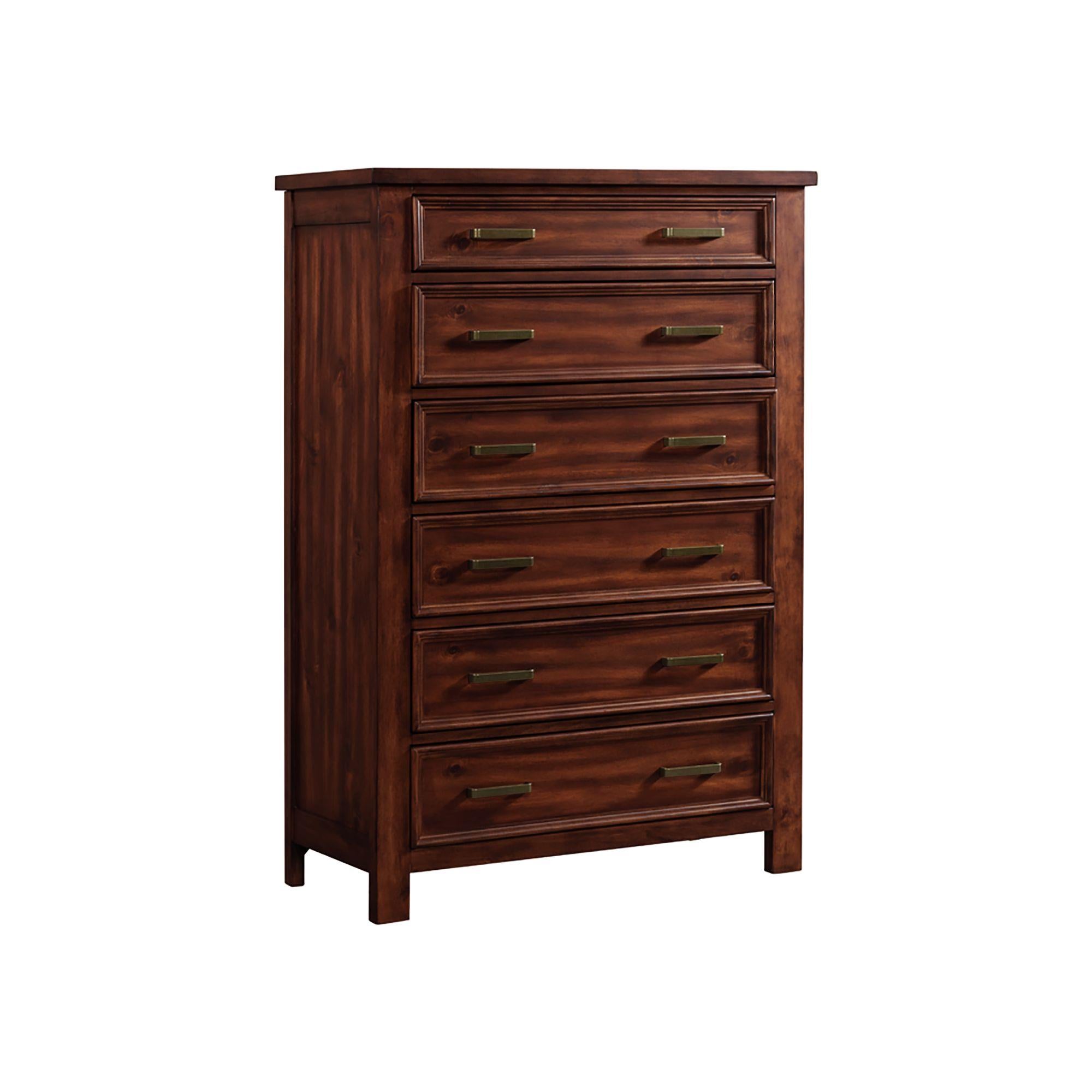 Elements International Sullivan SV600CH 6-Drawer Chest