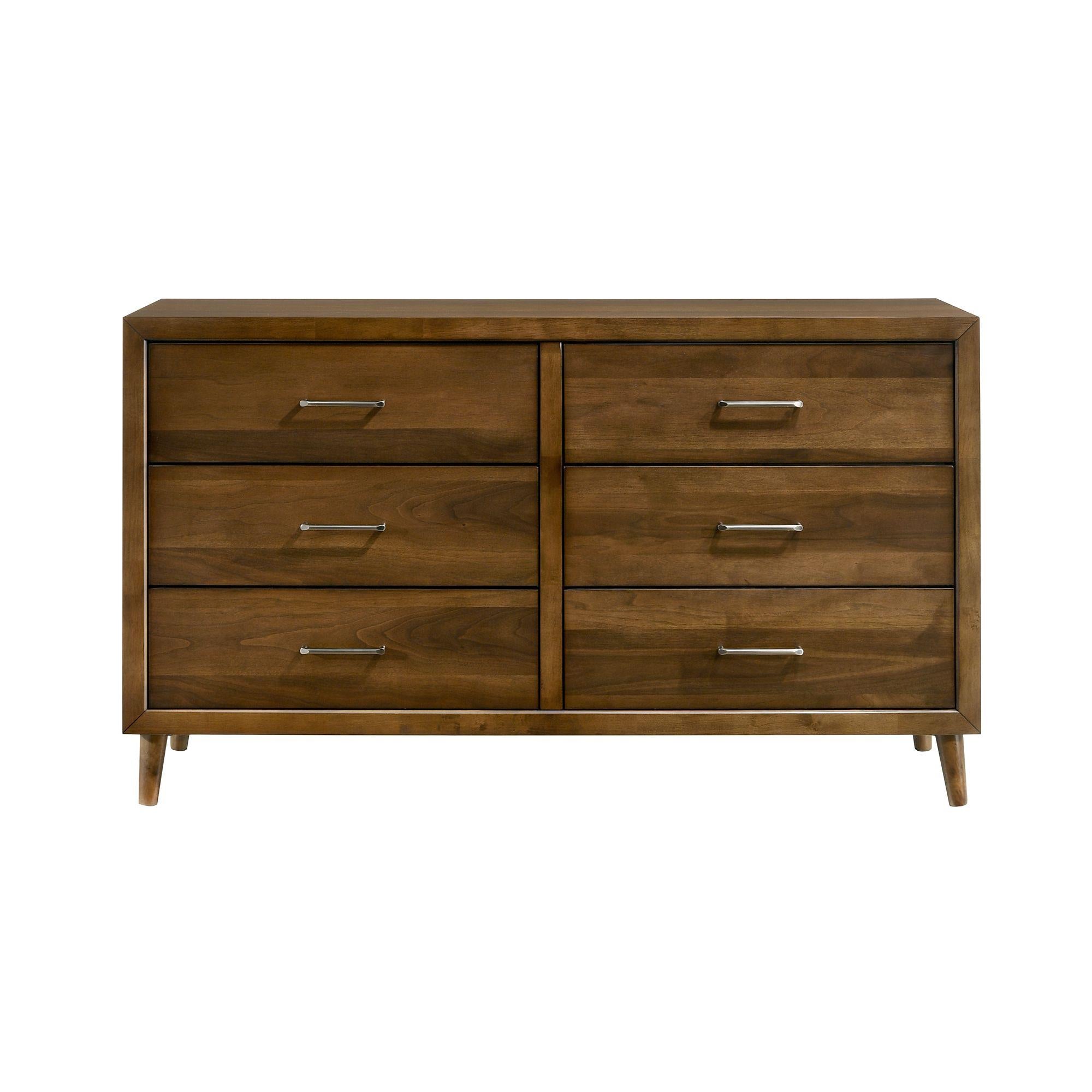 Elements International Malibu MC400DR 6-Drawer Dresser - Image 2