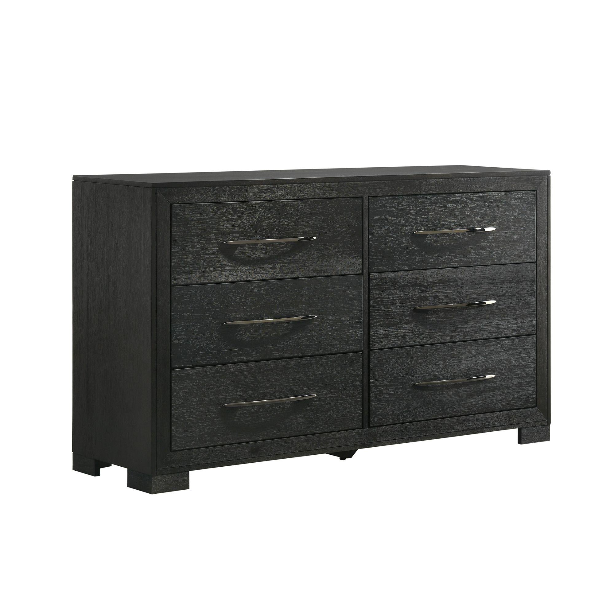 Elements International Allan B-3410-8-DR 6-Drawer Dresser - Image 1