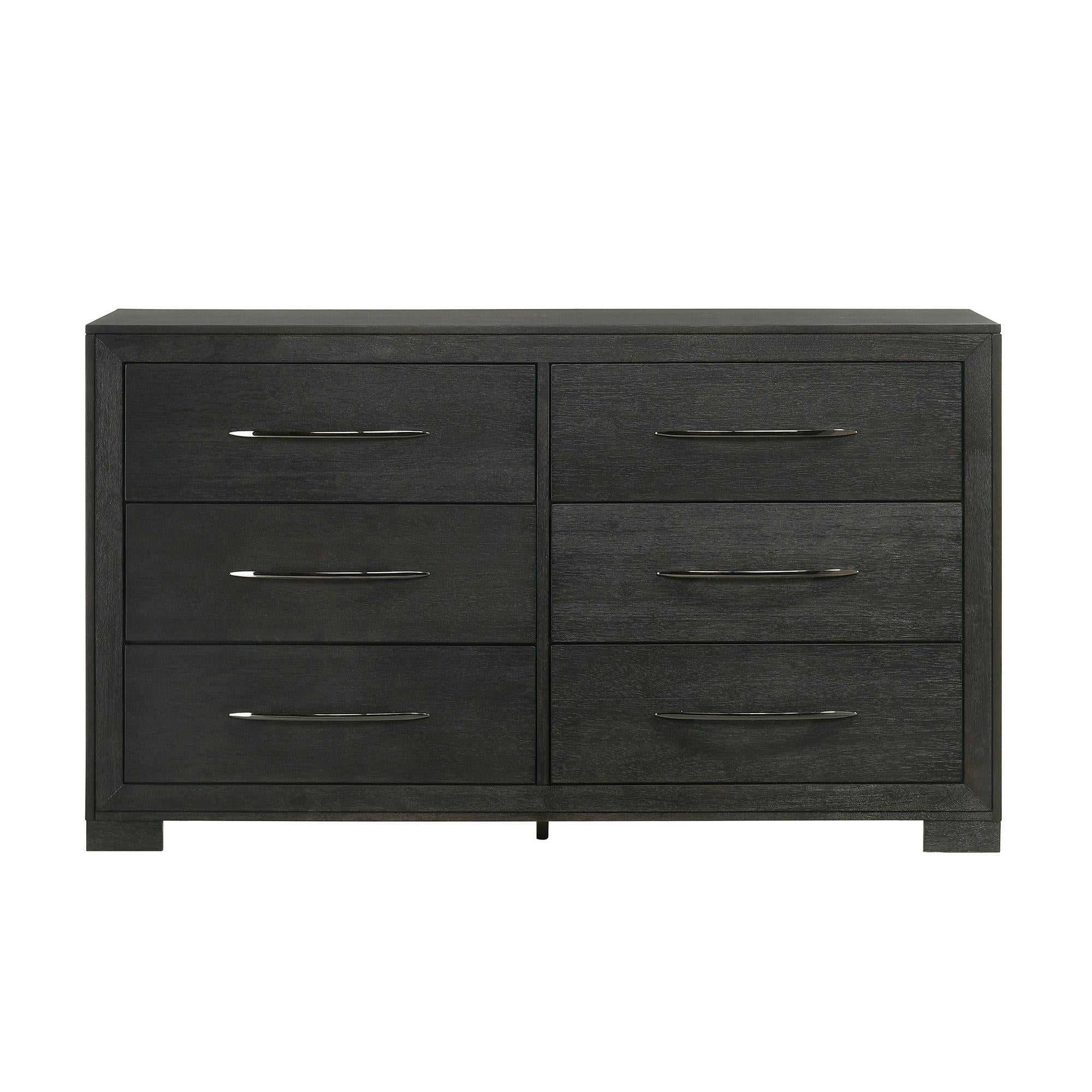 Elements International Allan B-3410-8-DR 6-Drawer Dresser - Image 2