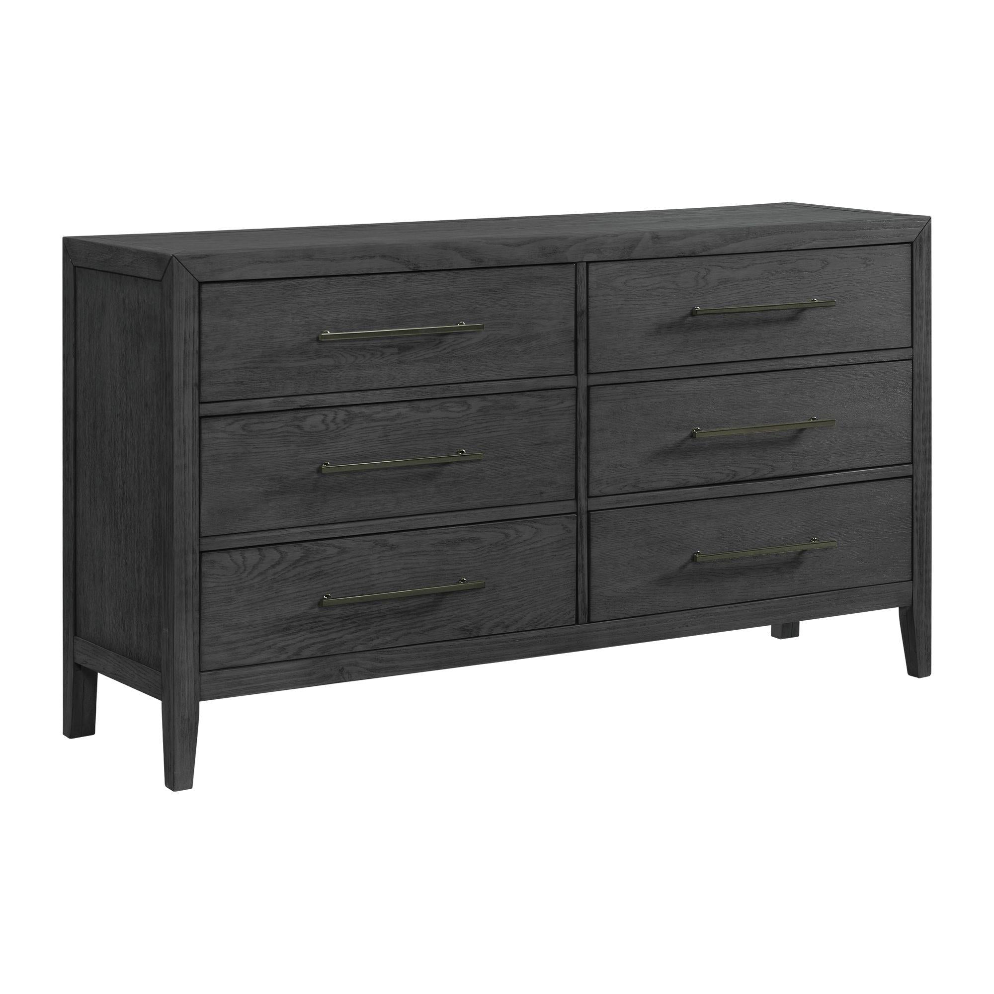 Elements International Versailles Contemporary B-3690-8-DR1 6-Drawer Dresser - Image 1
